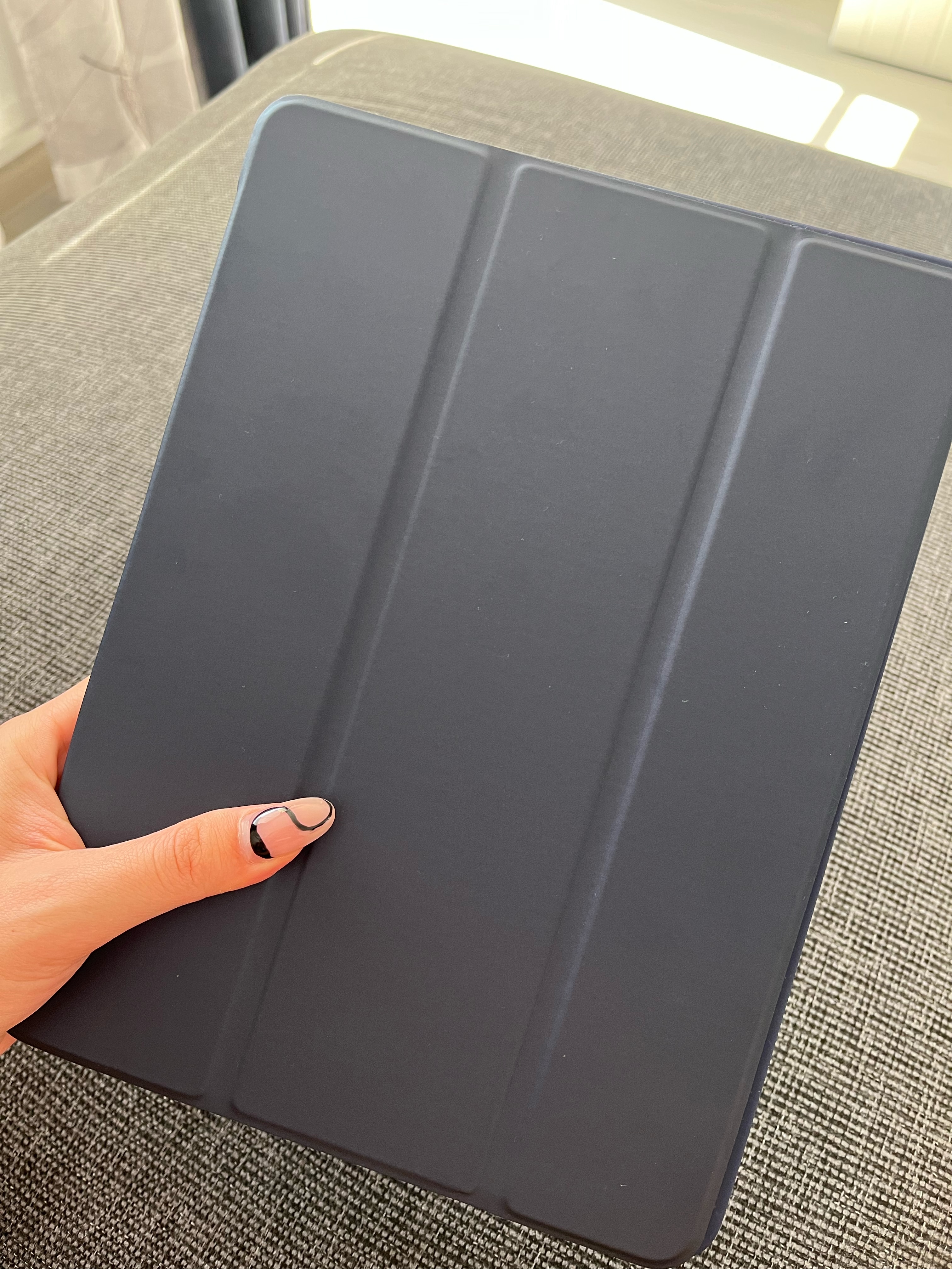 Husa Tech-Protect Smartcase Pen compatibila cu iPad 10.2 inch (2019/2020/2021) Navy Blue