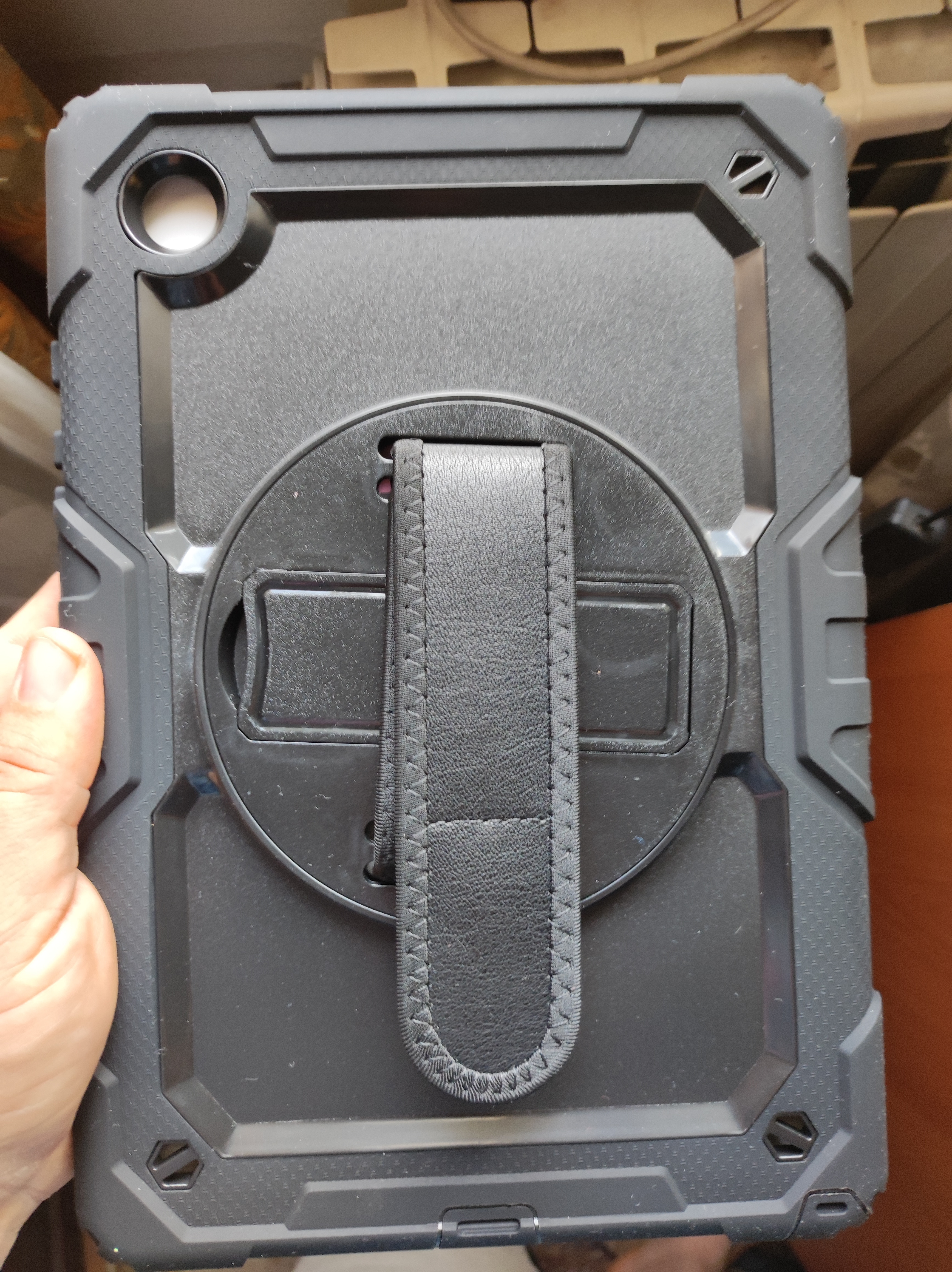 Husa de protectie tableta Tech-Protect, Solid360 pentru Samsung Galaxy TAB A8 10.5 X200/ X205, Negru