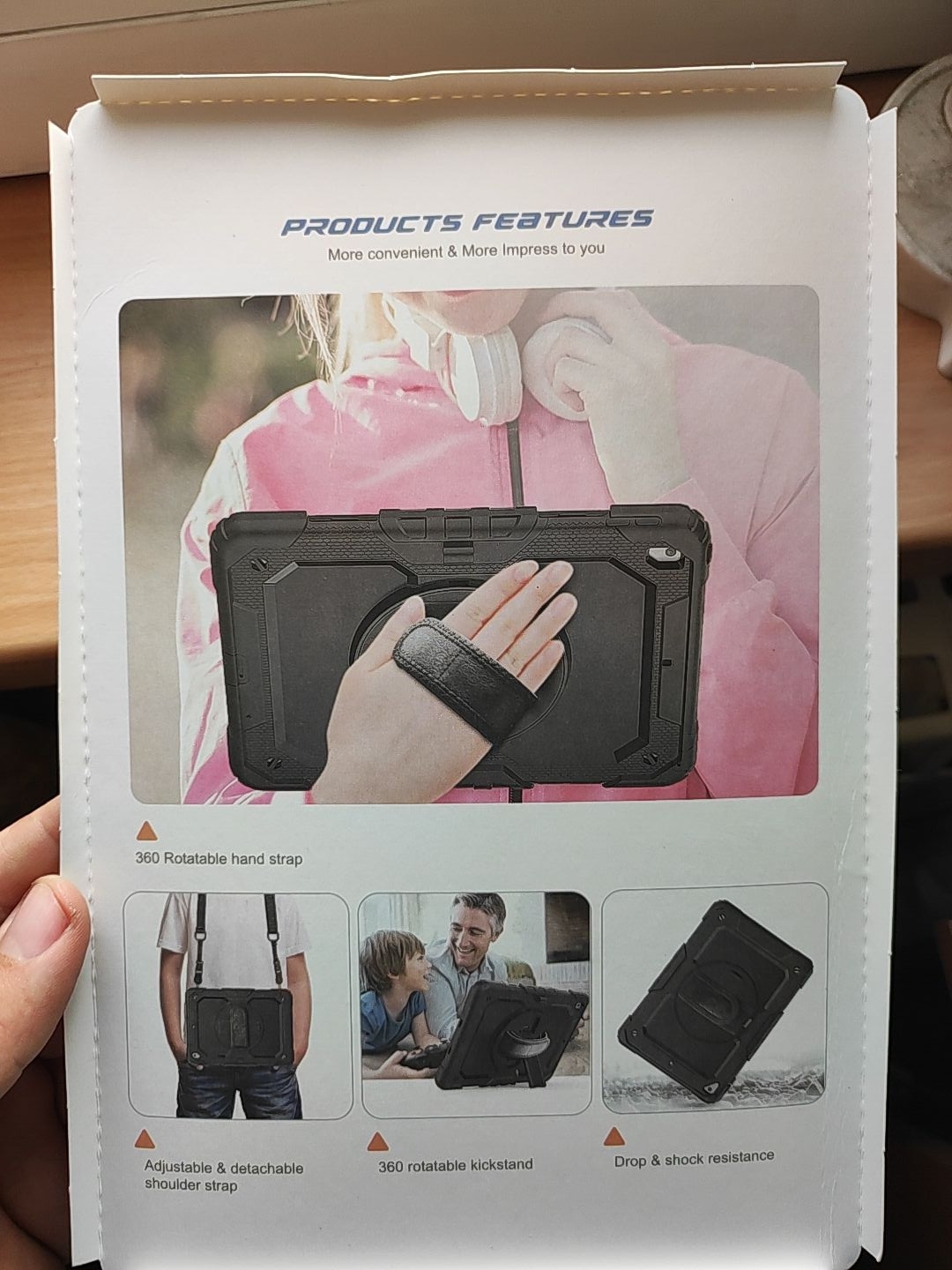 Husa de protectie tableta Tech-Protect, Solid360 pentru Samsung Galaxy TAB A8 10.5 X200/ X205, Negru