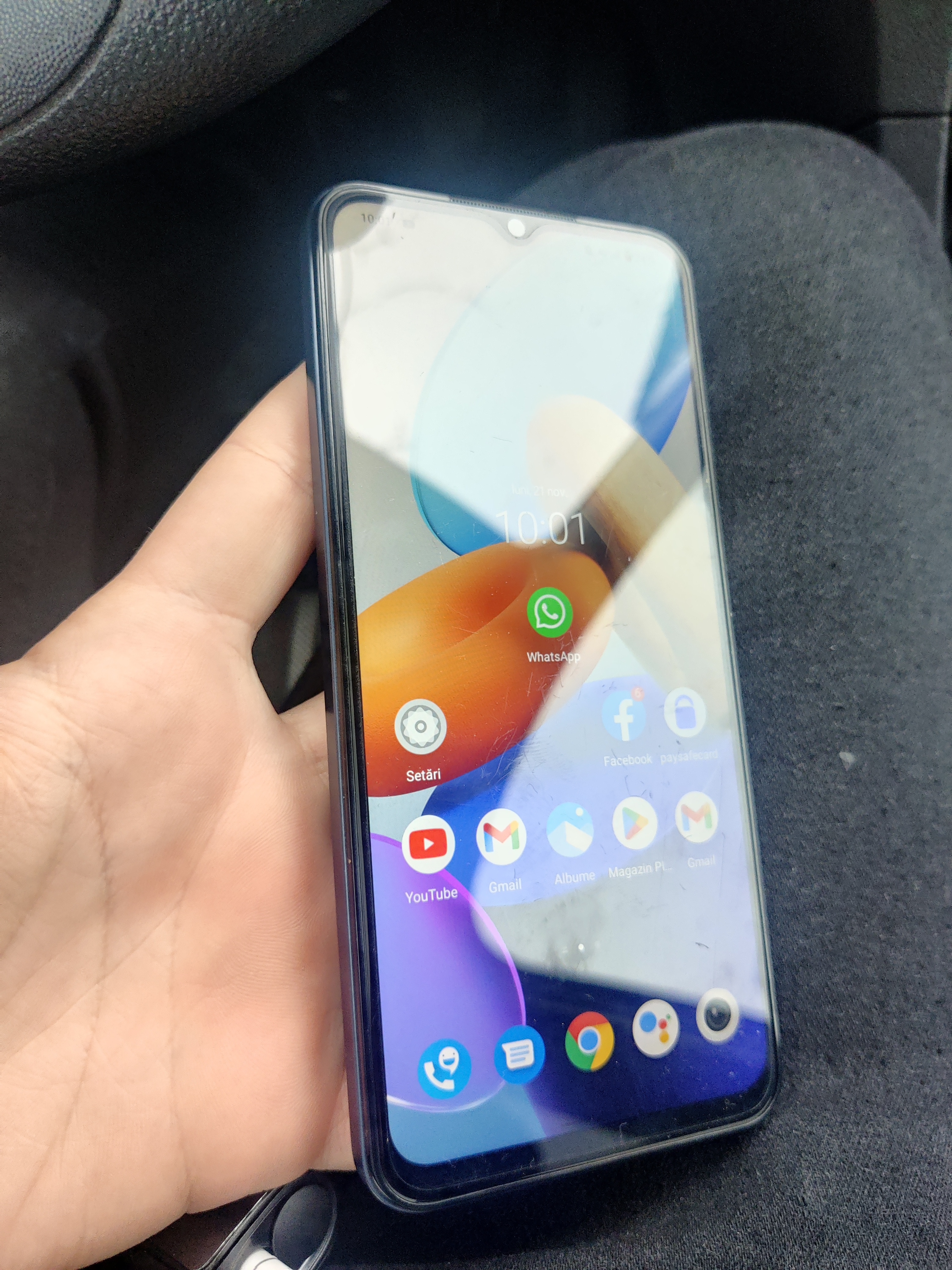 Telefon mobil Vivo Y22s, Dual Sim, 128GB, 4G, Starlit Blue