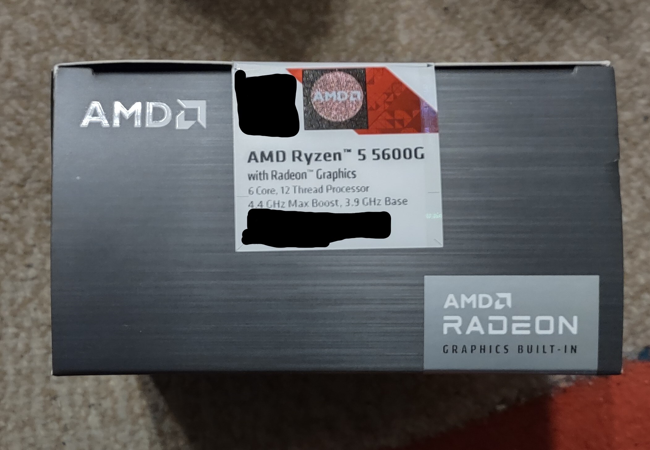 Procesor AMD Ryzen™ 5 5600G, 19MB, 3.9GHz, Socket AM4, Wraith