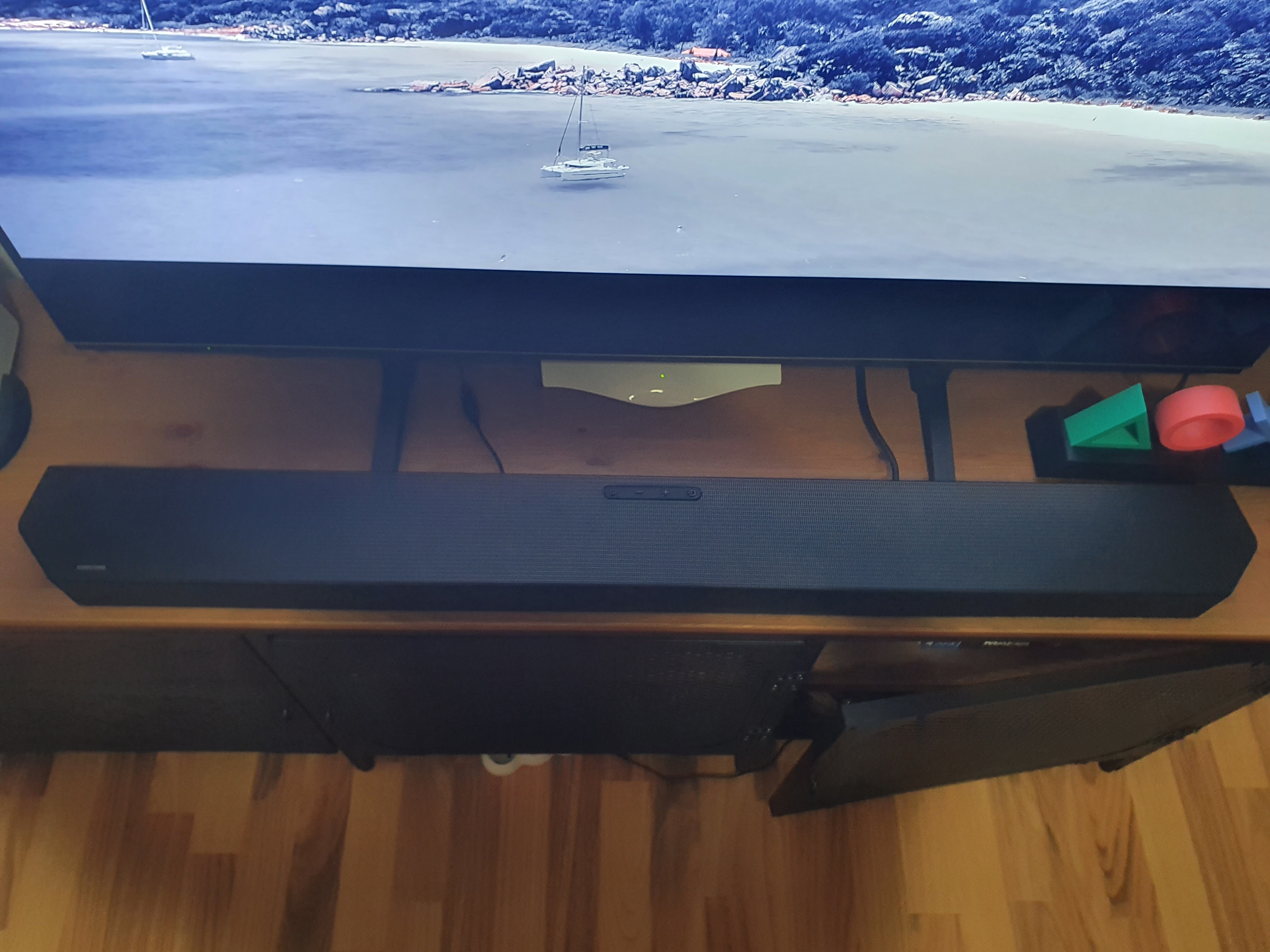 Soundbar Samsung HW-Q60B, 3.1, 340W, Bluetooth, Dolby , Subwoofer Wireless, negru
