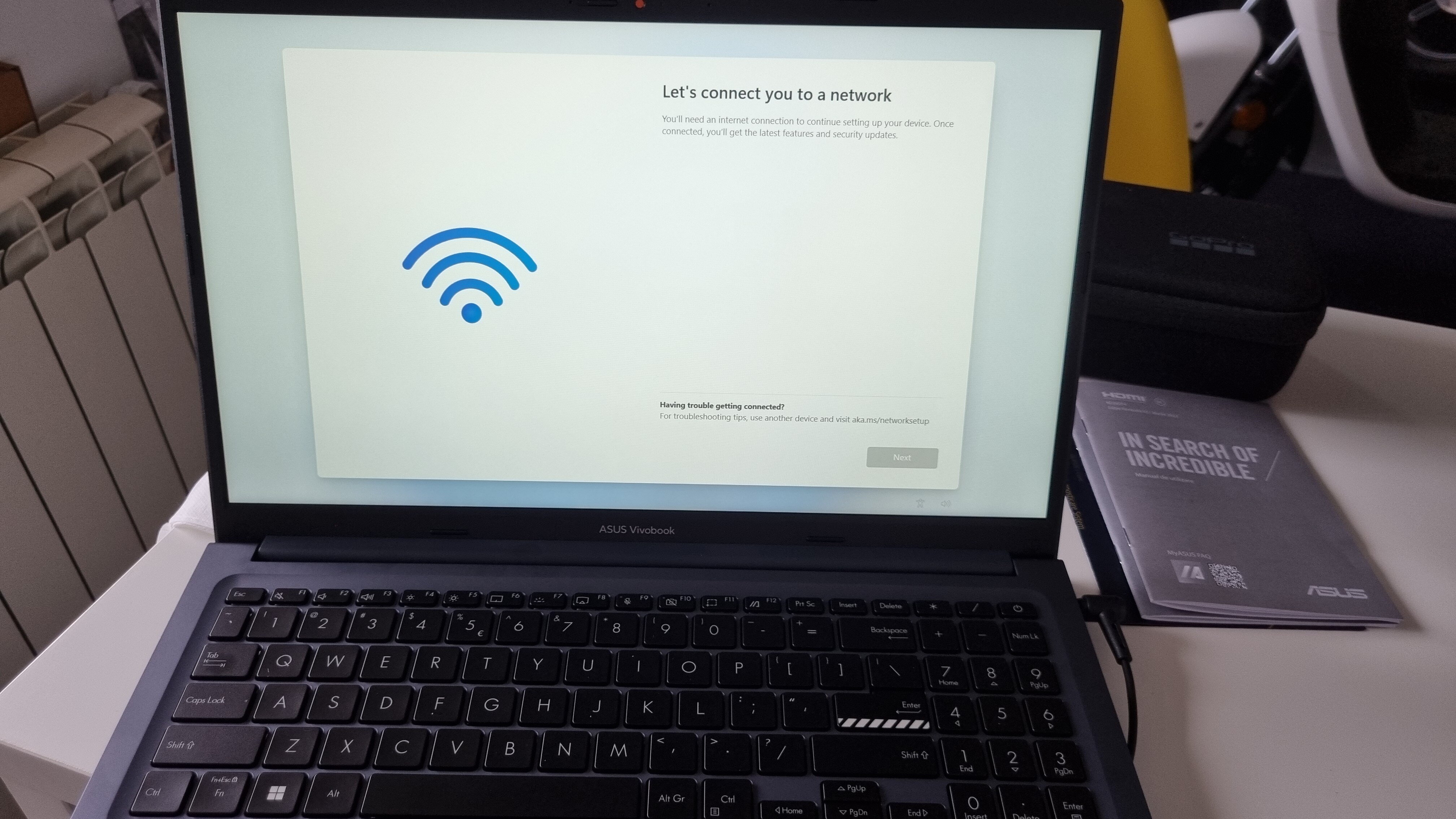 Laptop ASUS VivoBook 15 X1502ZA cu procesor Intel® Core™ i5-1240P pana la 4.40 GHz, 15.6'', Full HD, IPS, 8GB, 512GB SSD, Intel® UHD Graphics, No OS, Quiet Blue