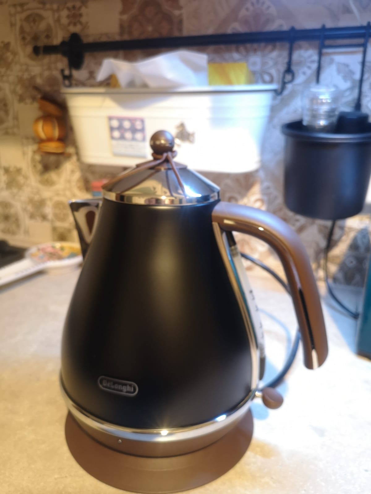 Fierbator De'Longhi Icona Vintage KBOV2001.AZ, 2000 W, 1.7 l, Baza