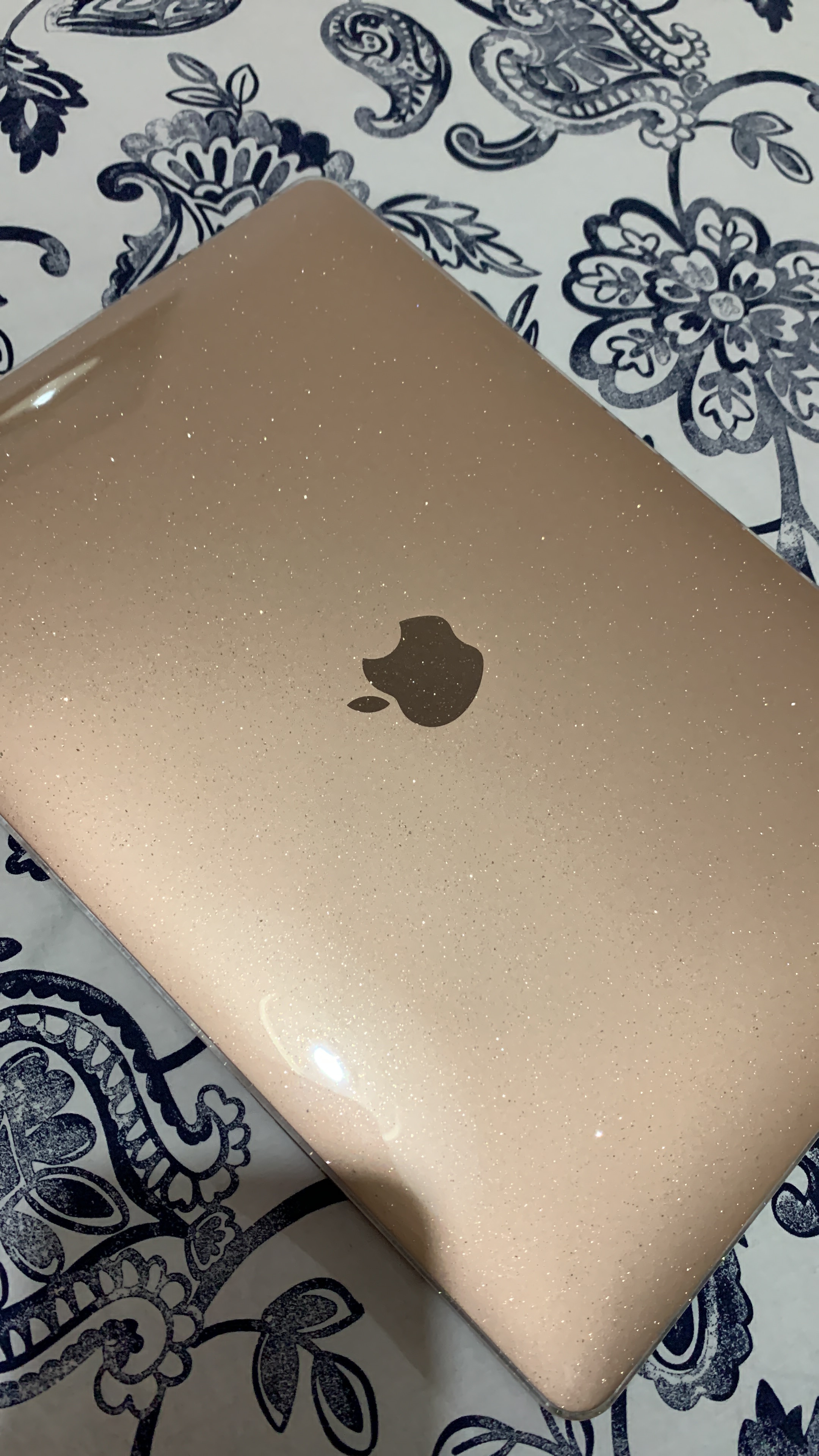 Carcasa Laptop Tech-Protect Smartshell, Compatibila Cu Macbook Air 13 Inch 2022, Glitter Clear