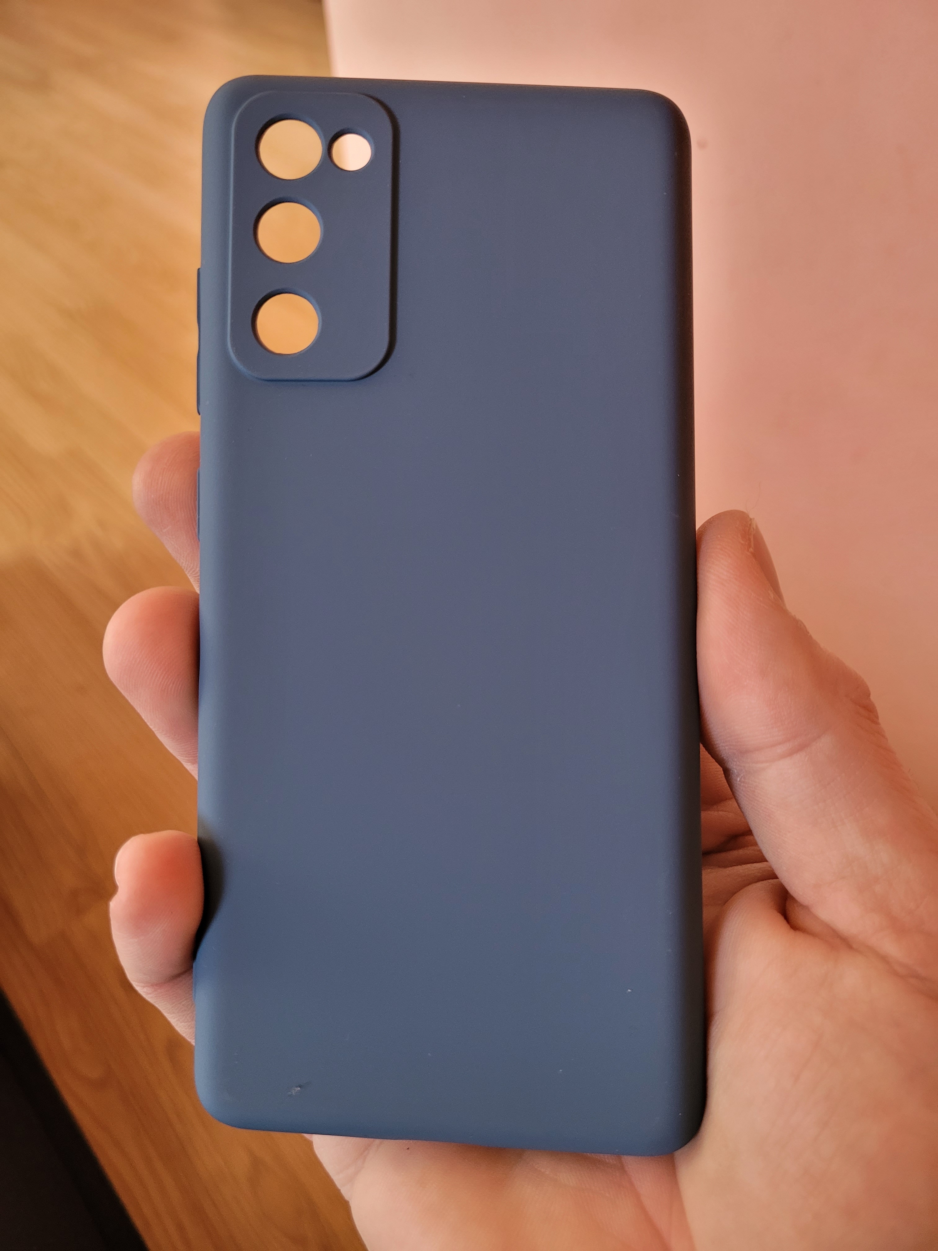 Husa protectie compatibila cu Samsung Galaxy S20 FE, ultra slim, silicon Roz, cu interior de catifea, protectie camera, PlanetPhone