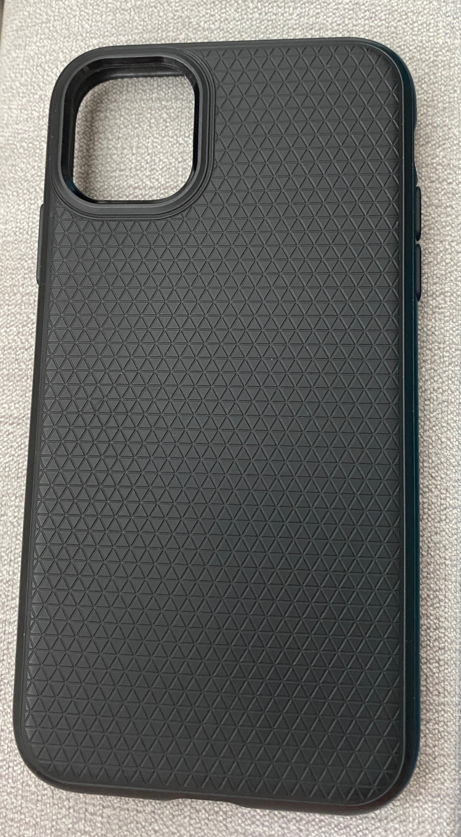 Husa de protectie Spigen Liquid Air compatibil cu Iphone 11 Matte Black