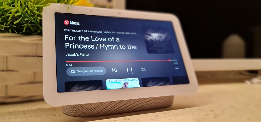 新品 Googleハブ ほぼ新品】グーグル Google Nest Hub 7インチディスプレイ 第2世代