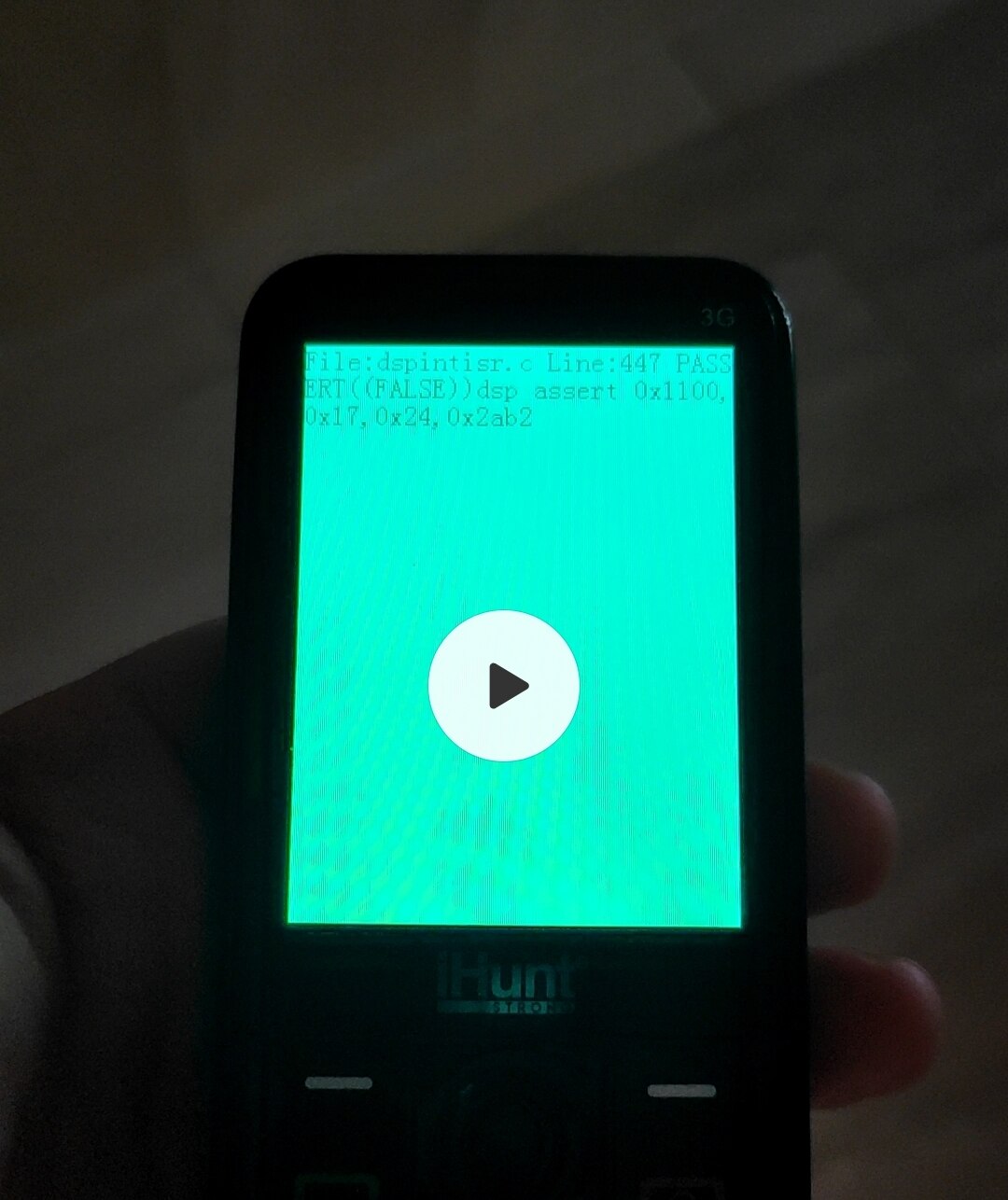 Telefon mobil, iHunt, i3 3G, Dual SIM, 128MB, 64MB RAM, 3G, Red