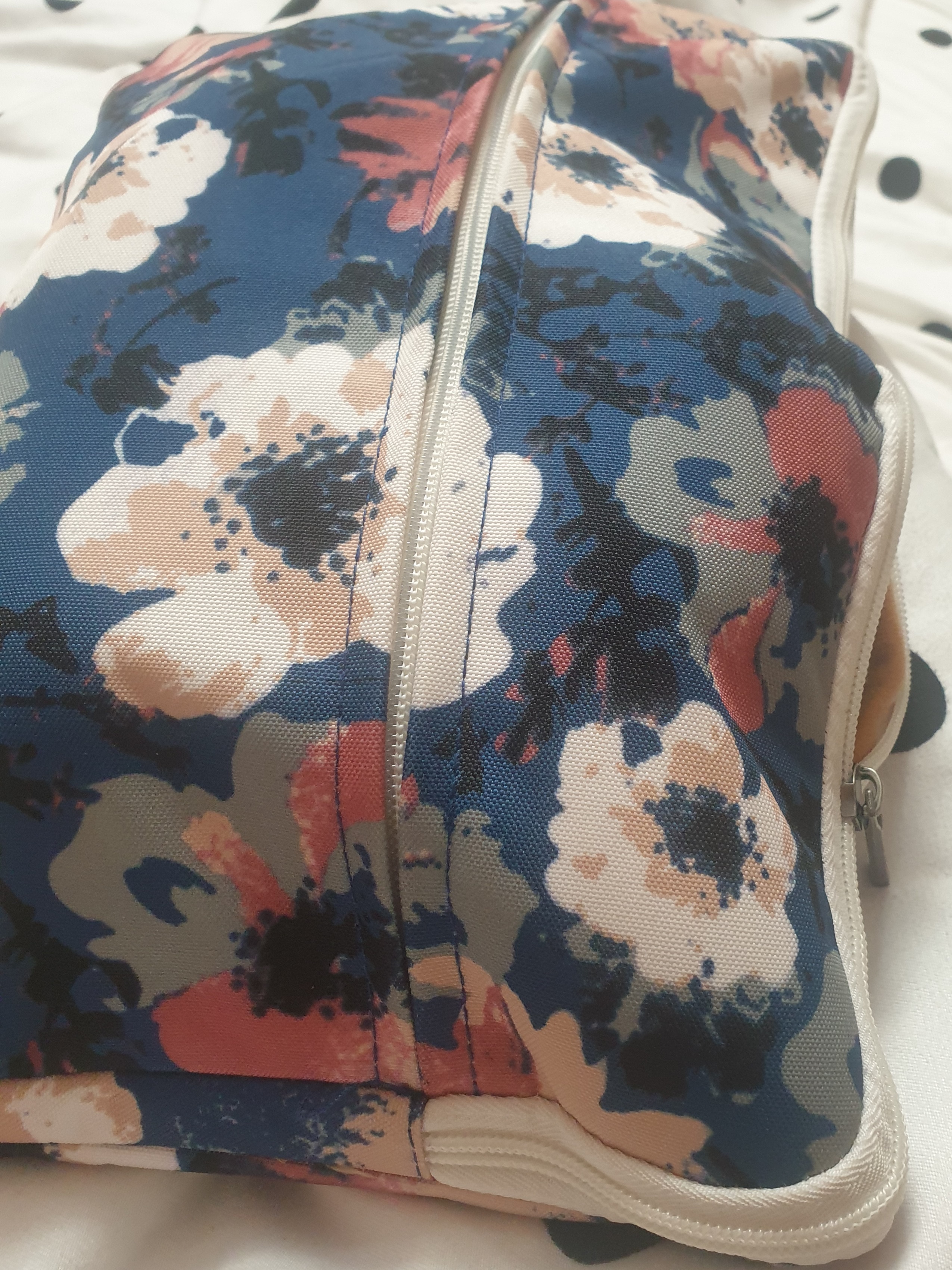 Husa laptop Canvaslife Sleeve 13/14 inch Blue Camellia