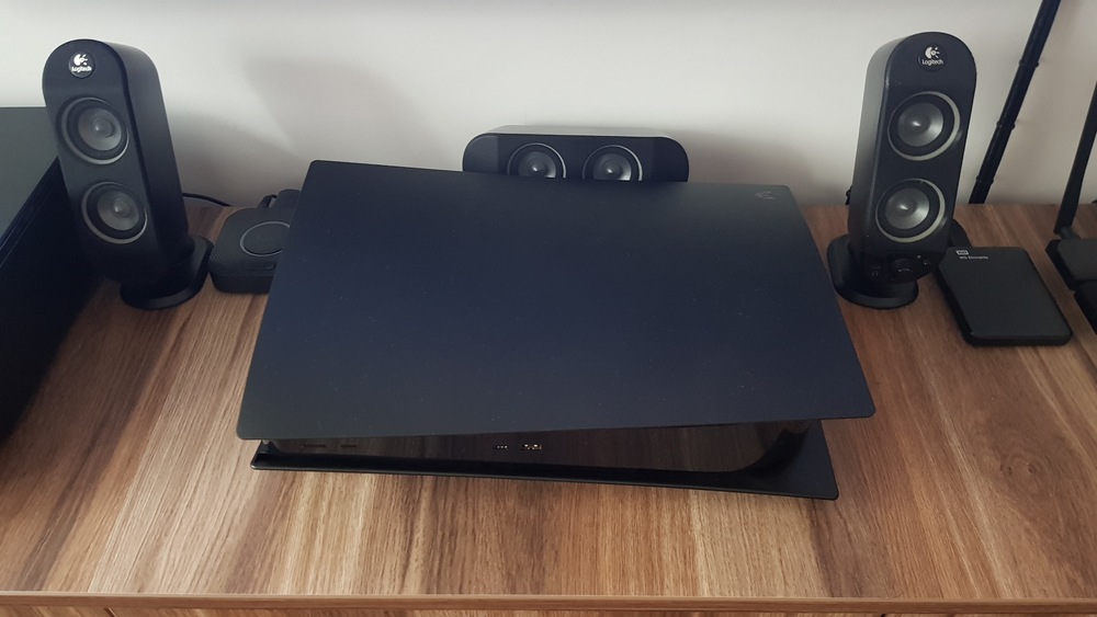 Sony Façades pour console PS5 – Midnight Black