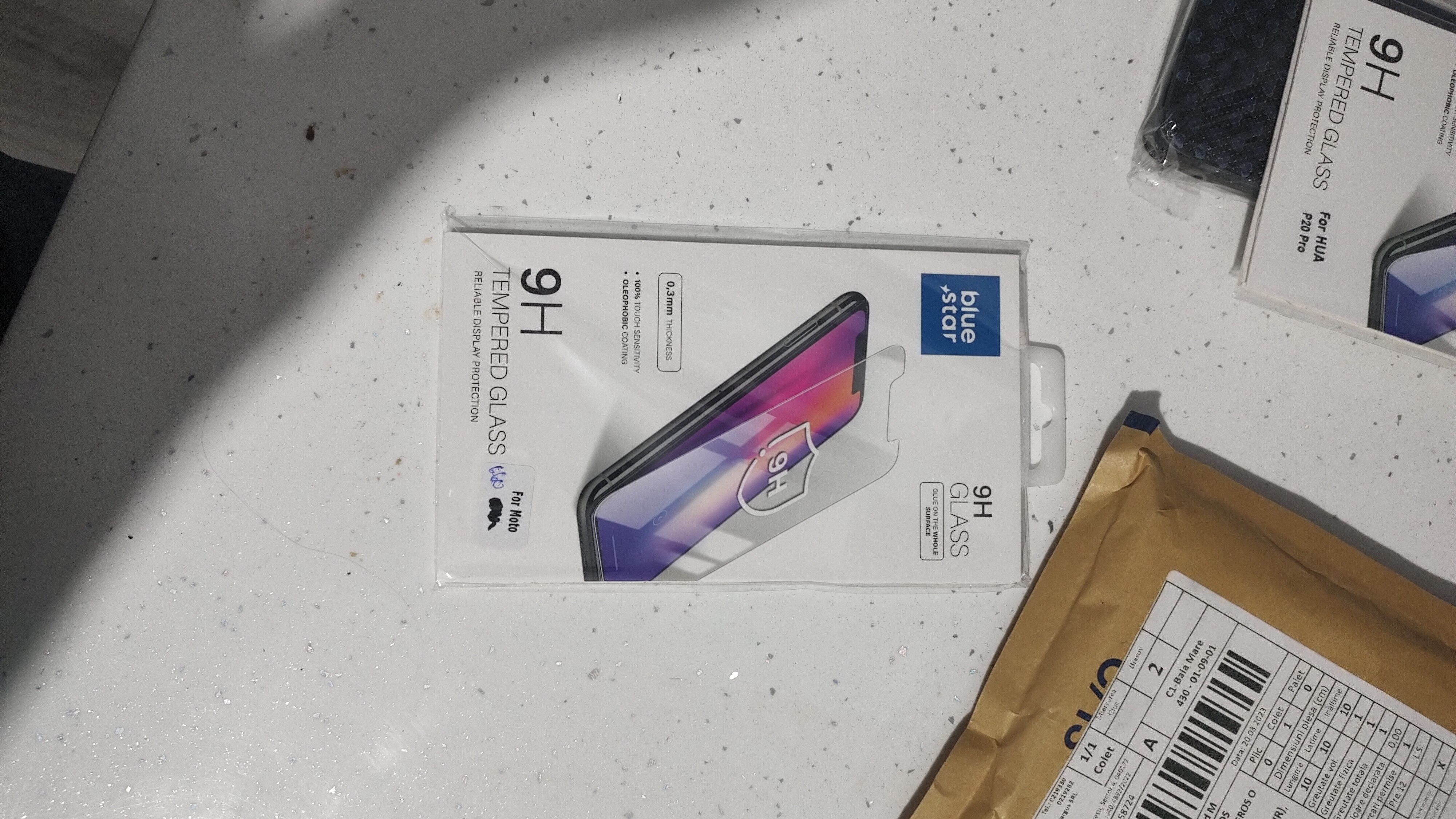 Folie sticla compatibila cu Motorola Moto G60, 0.33mm, 9H, 2.5D, Transparent