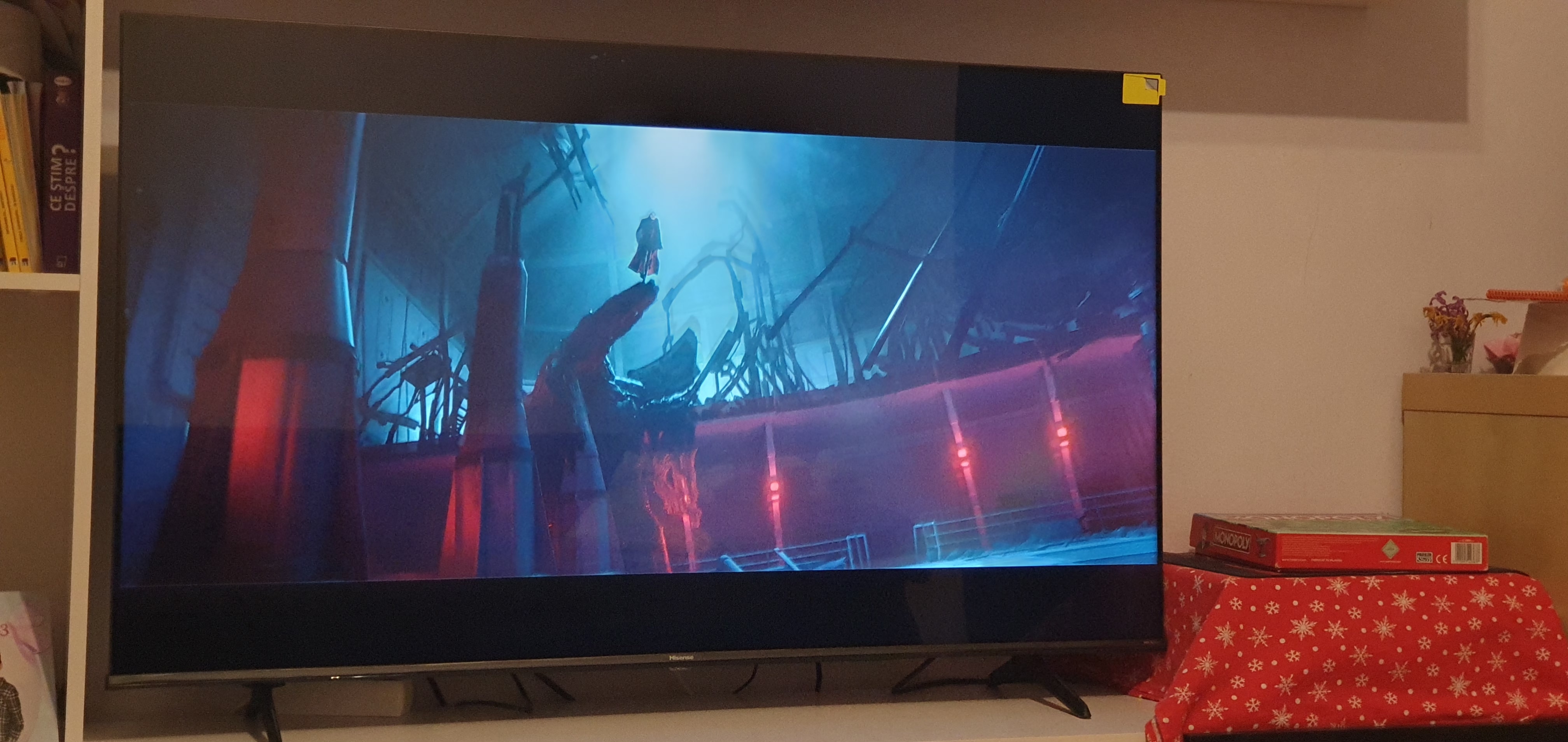 Televizor, Hisense, Smart QLED, 138 cm, 4K, Ultra HD