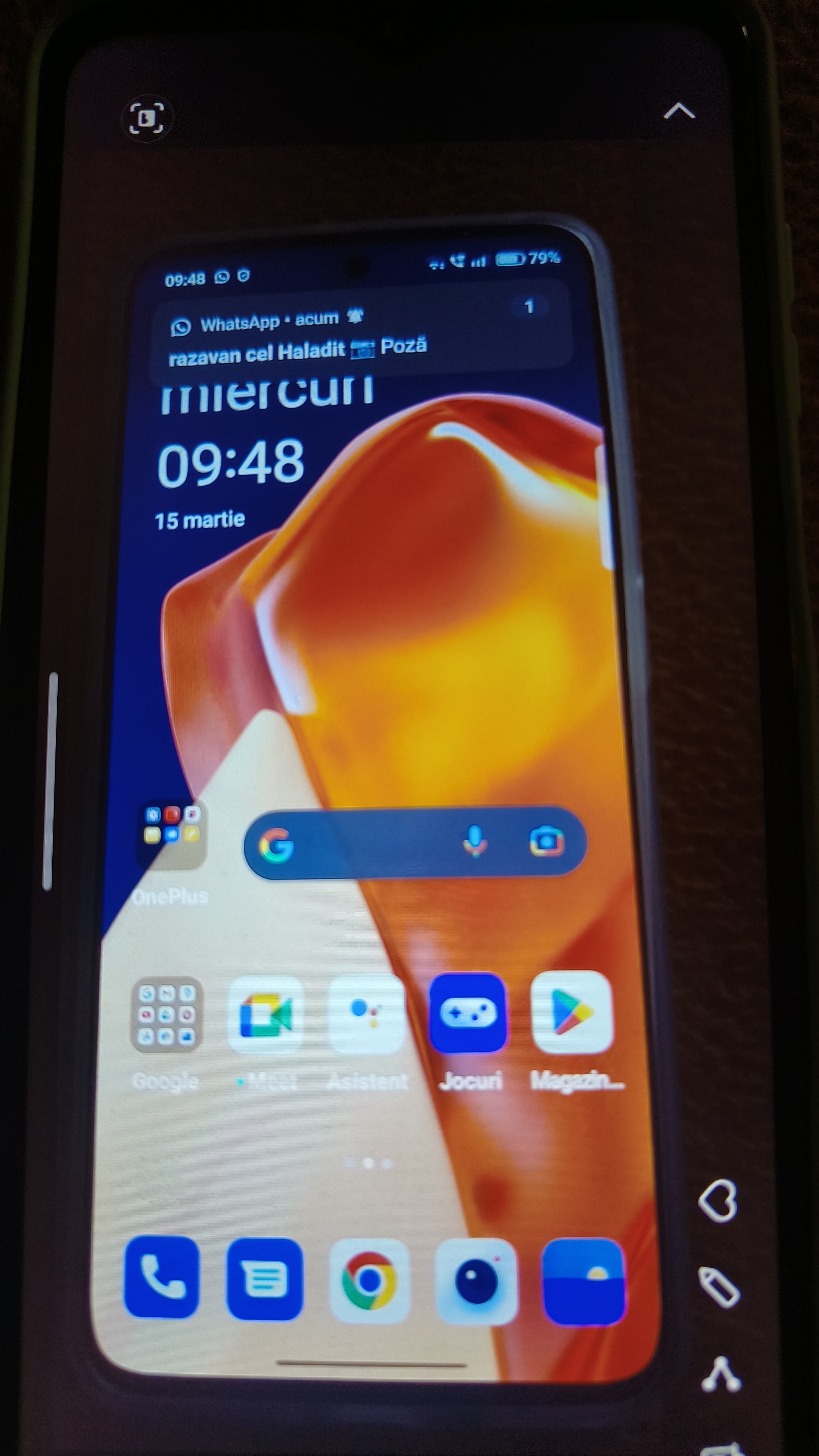 Telefon mobil OnePlus 10R, Dual SIM, 256GB, 8GB RAM, 5G, Black