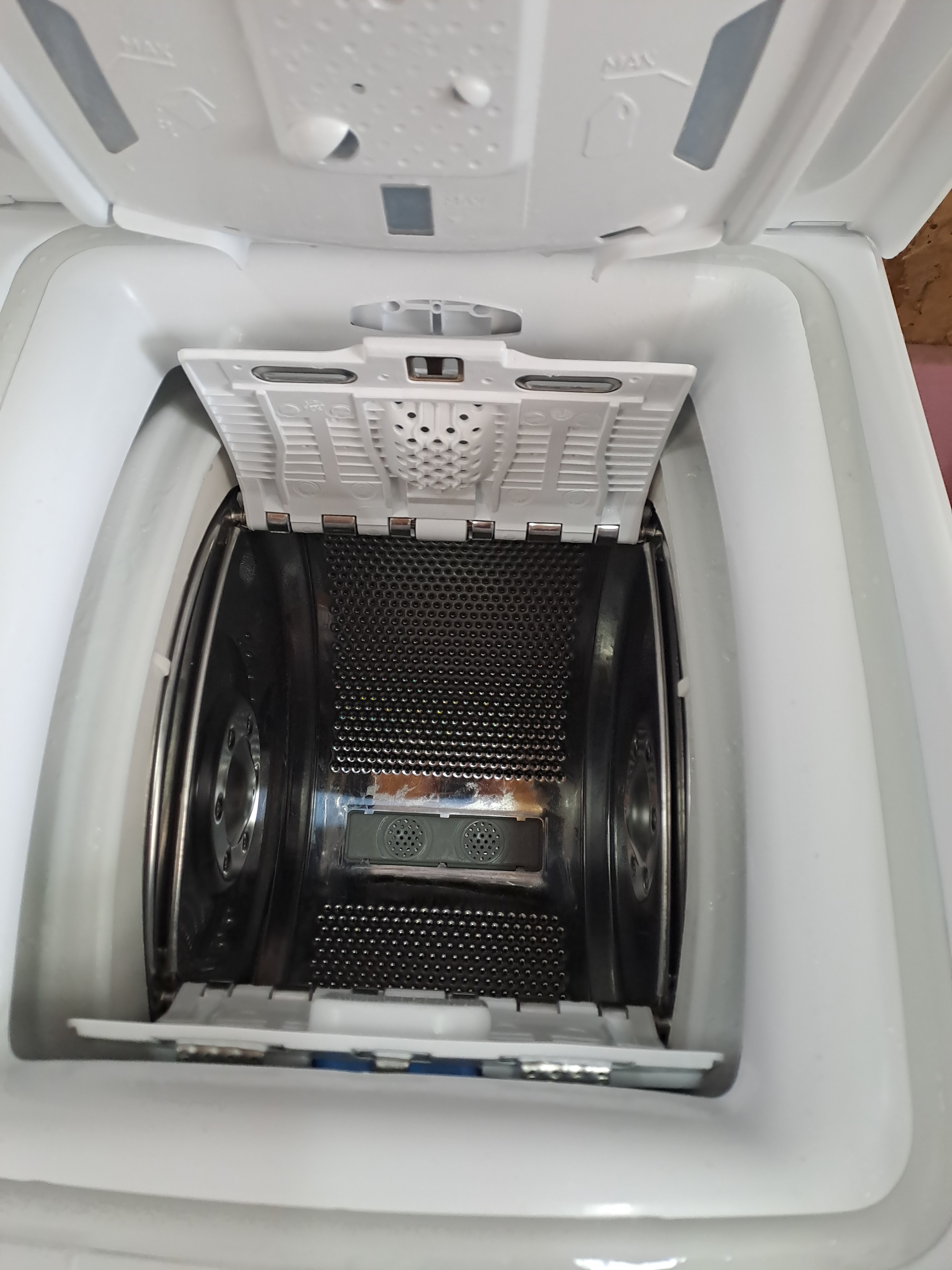 Masina de spalat rufe cu incarcare verticala Candy CST 27LET/1-S, 7 kg, 1200 rpm, Clasa E, programe Hygiene, Alb