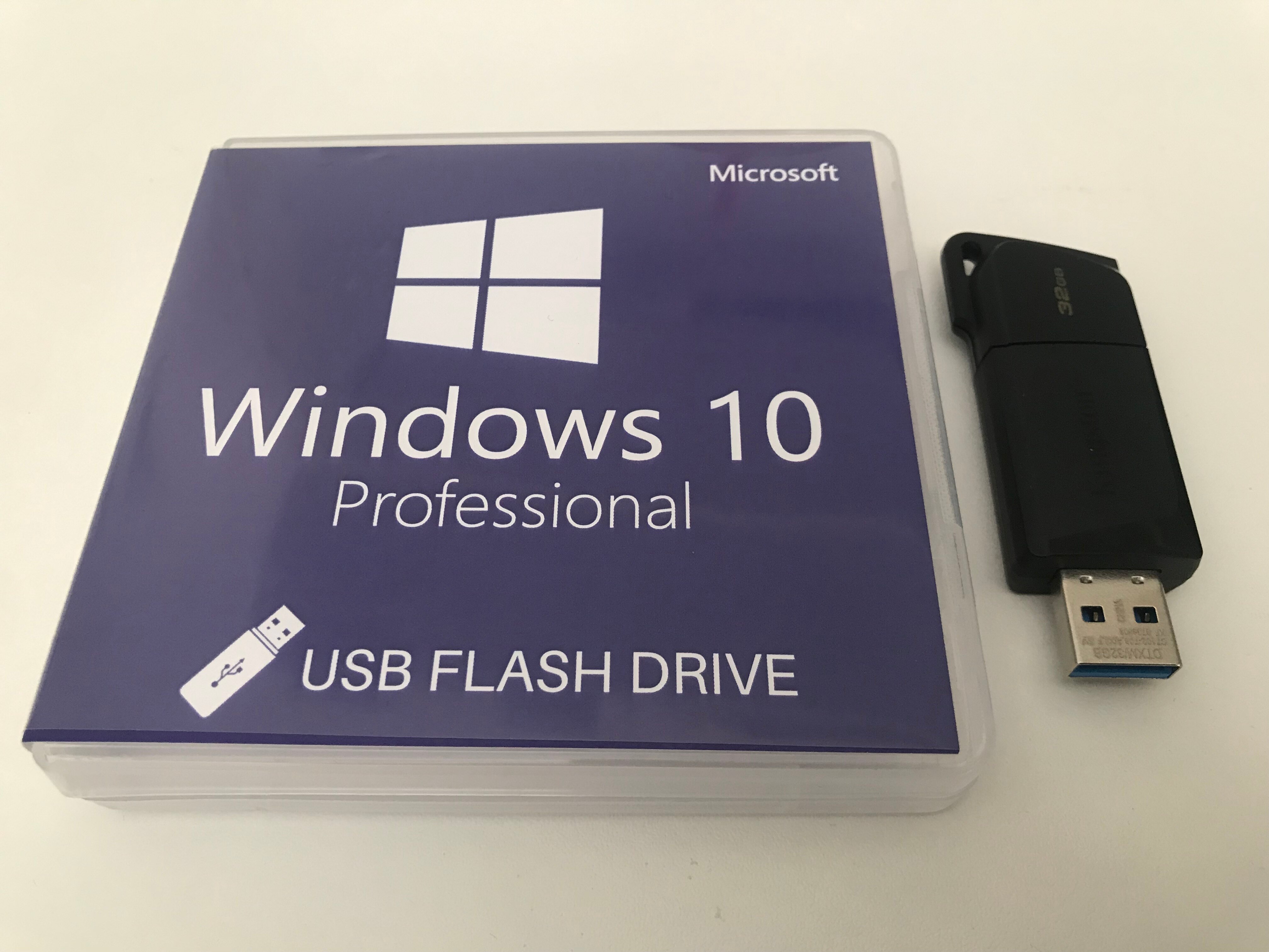 Sistem de operare Microsoft Windows 10 Pro, 32/64-bit, Engleza