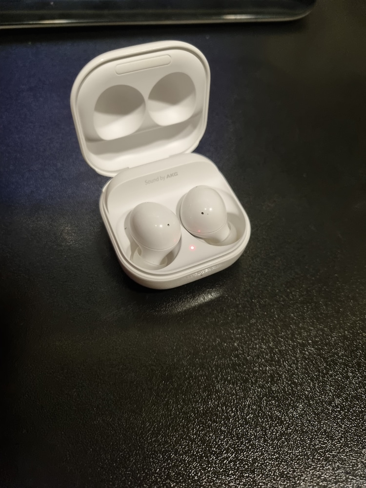 Casti bluetooth Samsung Galaxy Buds2, WHITE - eMAG.ro