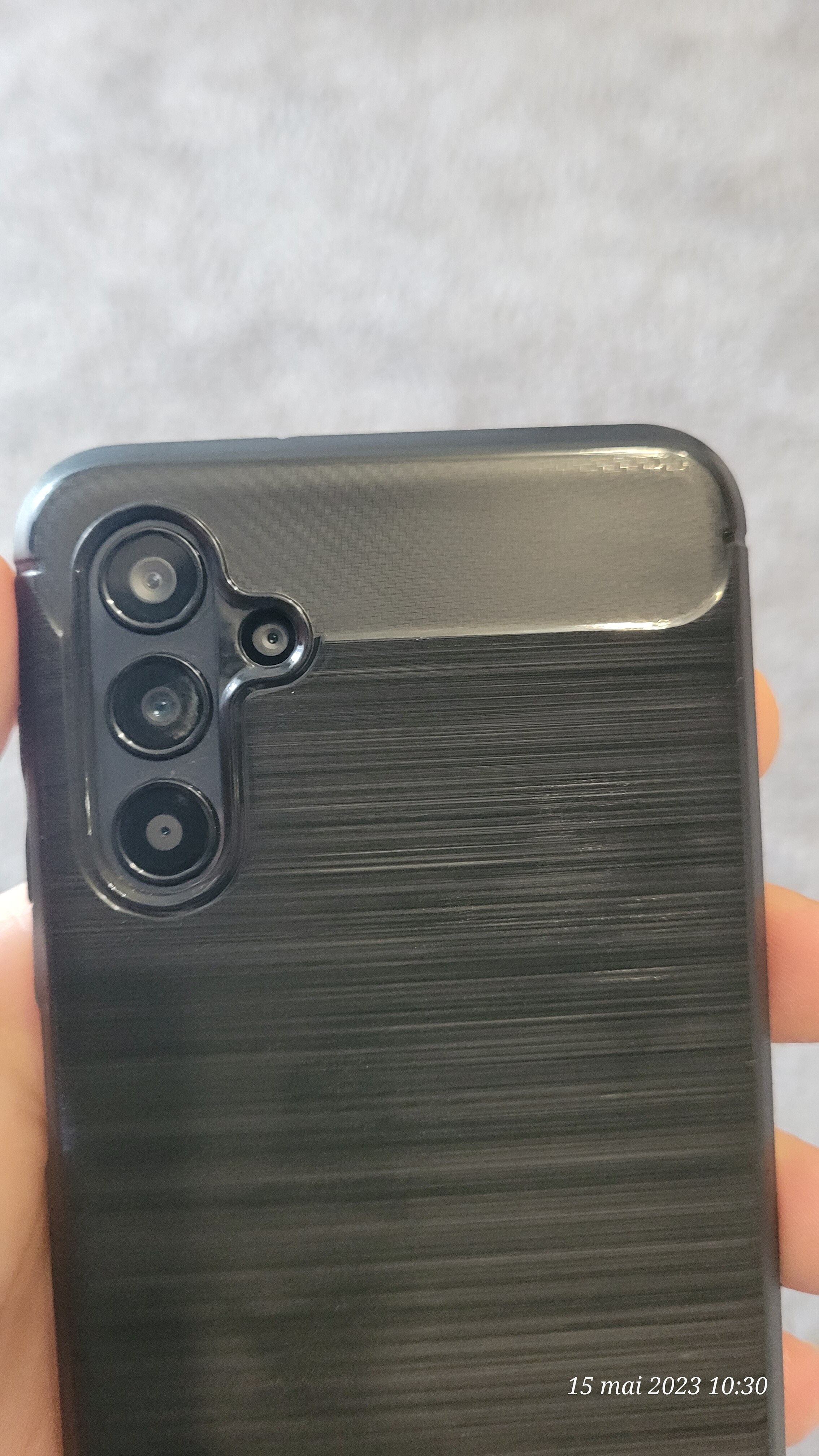 Husa Spate Upzz Carbon Pro, Compatibil Cu Samsung Galaxy A13 4g, Negru