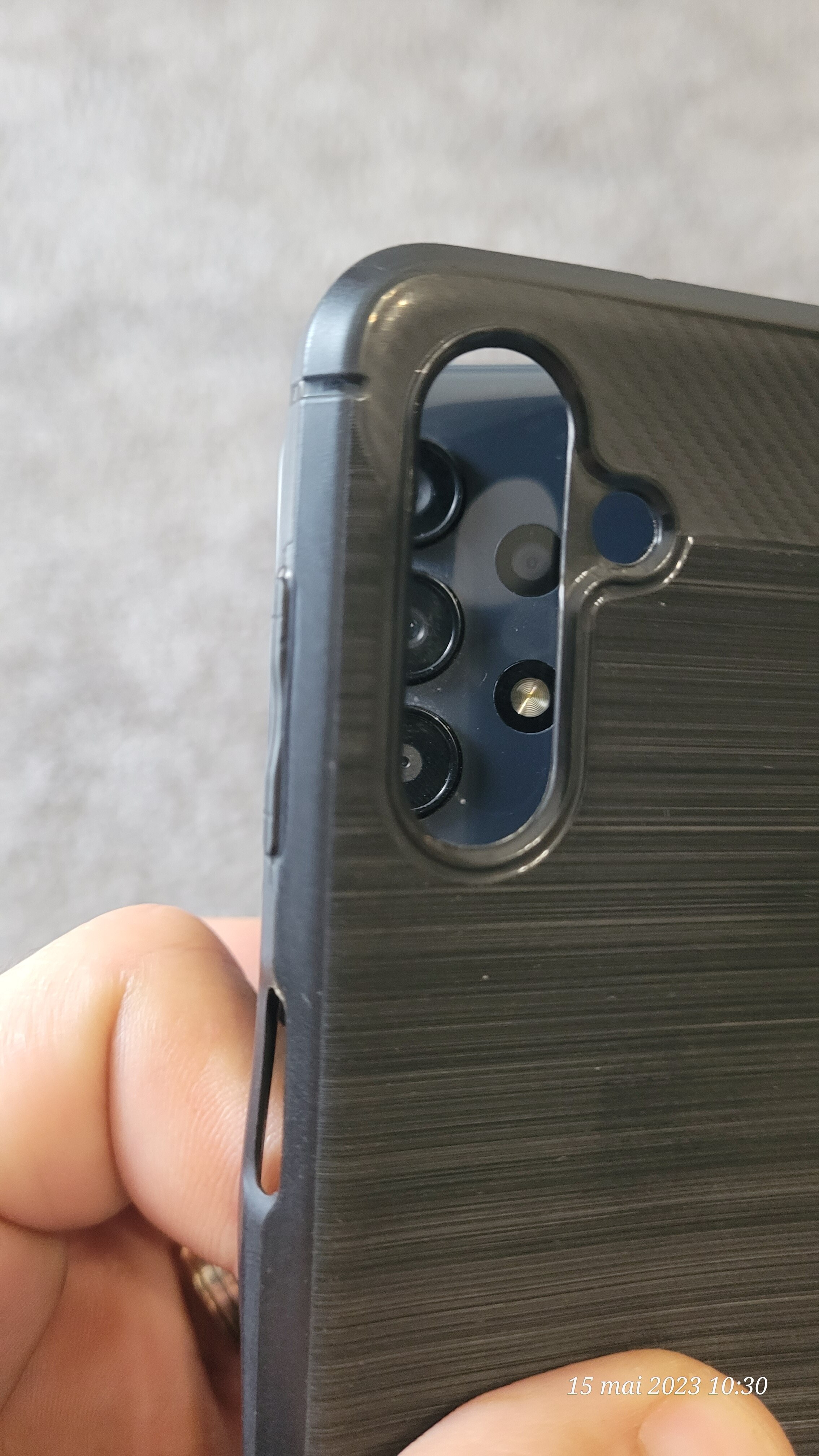 Husa Spate Upzz Carbon Pro, Compatibil Cu Samsung Galaxy A13 4g, Negru