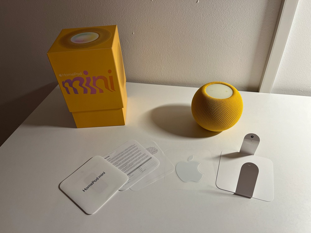 Boxa Inteligenta HomePod Mini Galben - eMAG.ro