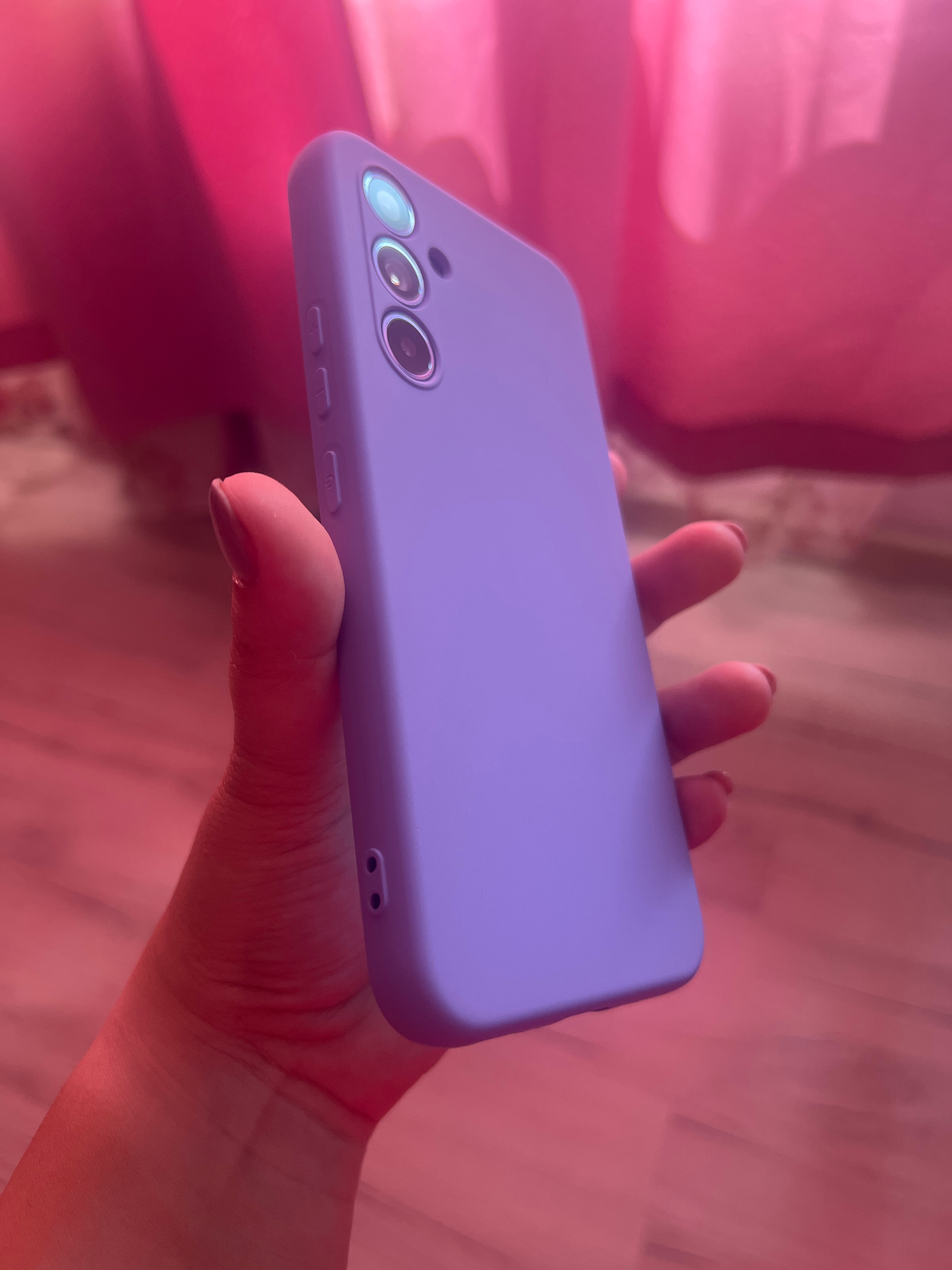 Husa pentru Telefon G-Tech Roar Compatibila Cu Samsung Galaxy A54 5G, Silicon Soft, Mov