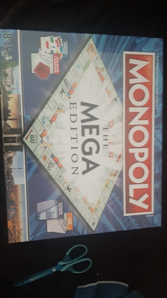 Newley Released Mega Edition Monopoly. New Twist on Classic Fast-dealing  Property Trading Board Game Hasbro Games Editorial Image - Image of  concepts, hasbro: 202577030