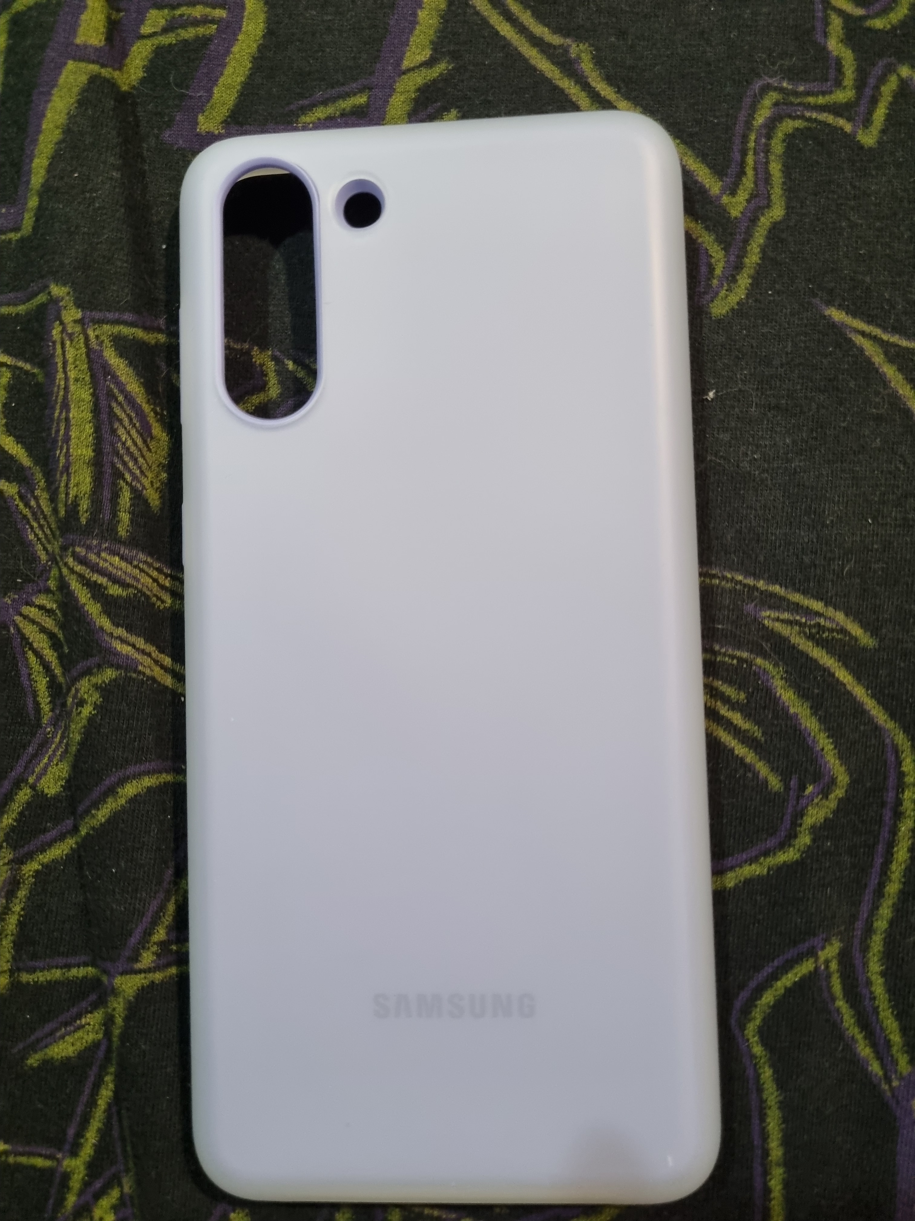 Husa de protectie Samsung Smart LED Cover pentru Galaxy S21 Plus, Violet