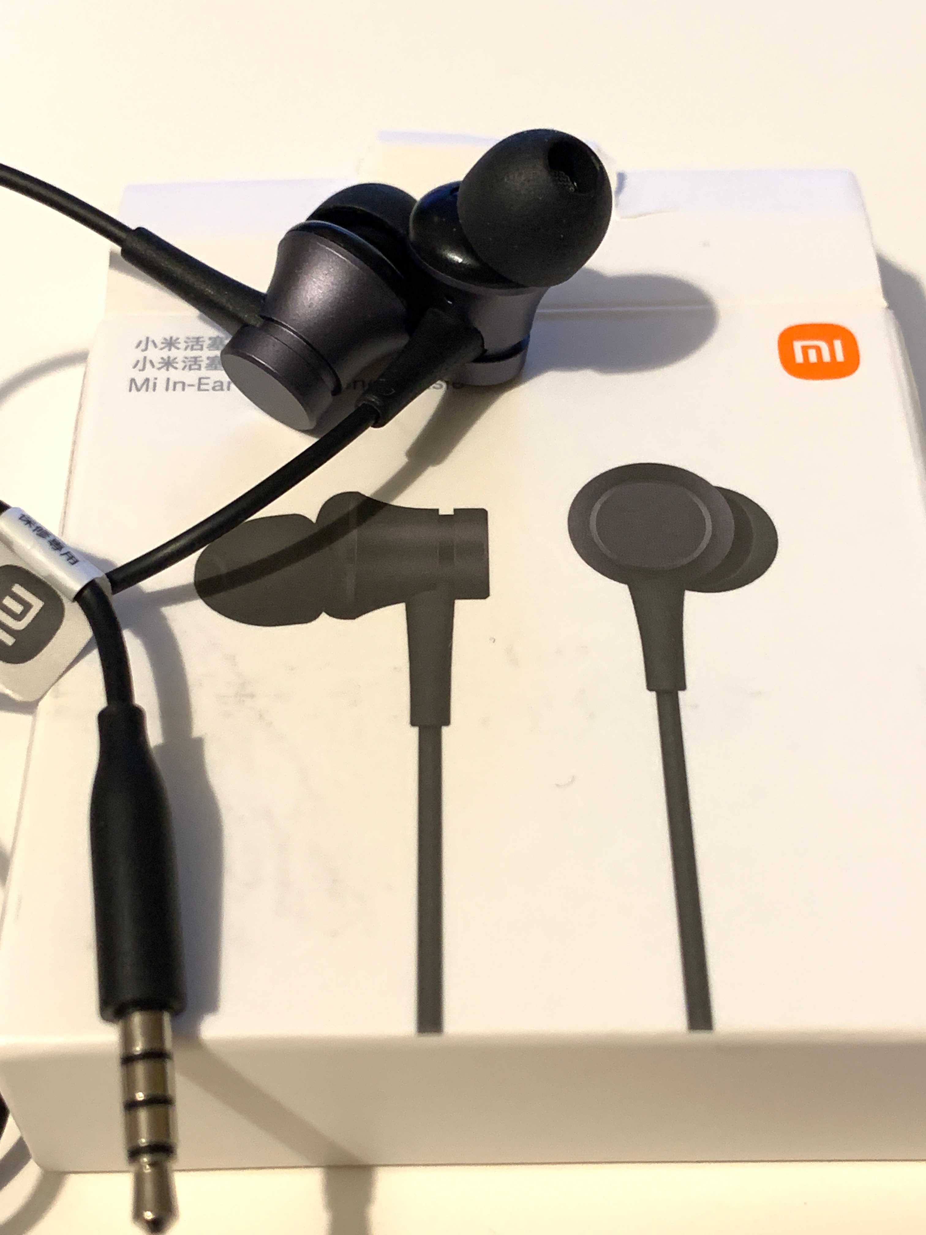 Casti audio Xiaomi Mi Basic, In-ear, Black