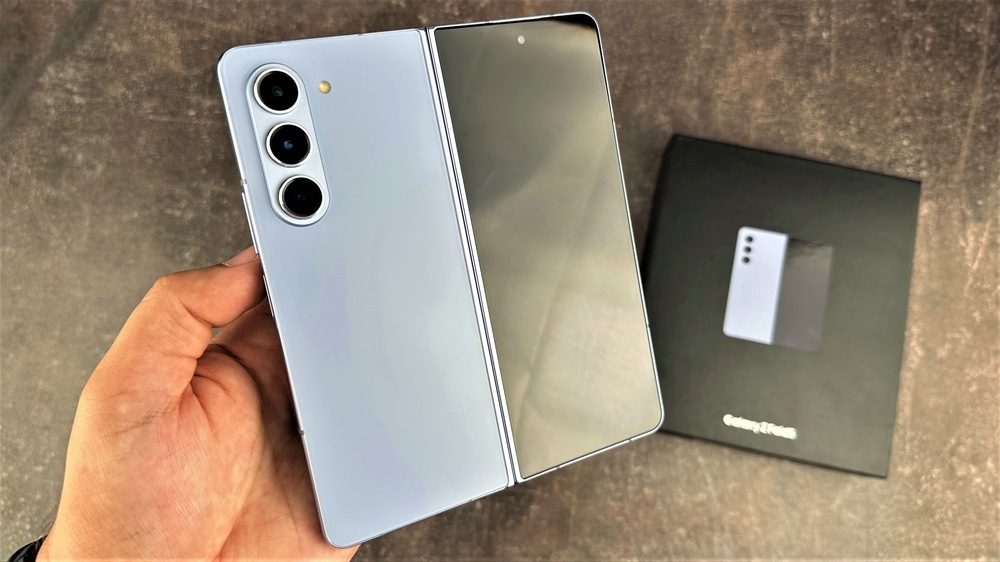 Telefon mobil Samsung Galaxy Z Fold5, 12GB RAM, 512GB, 5G, Cream