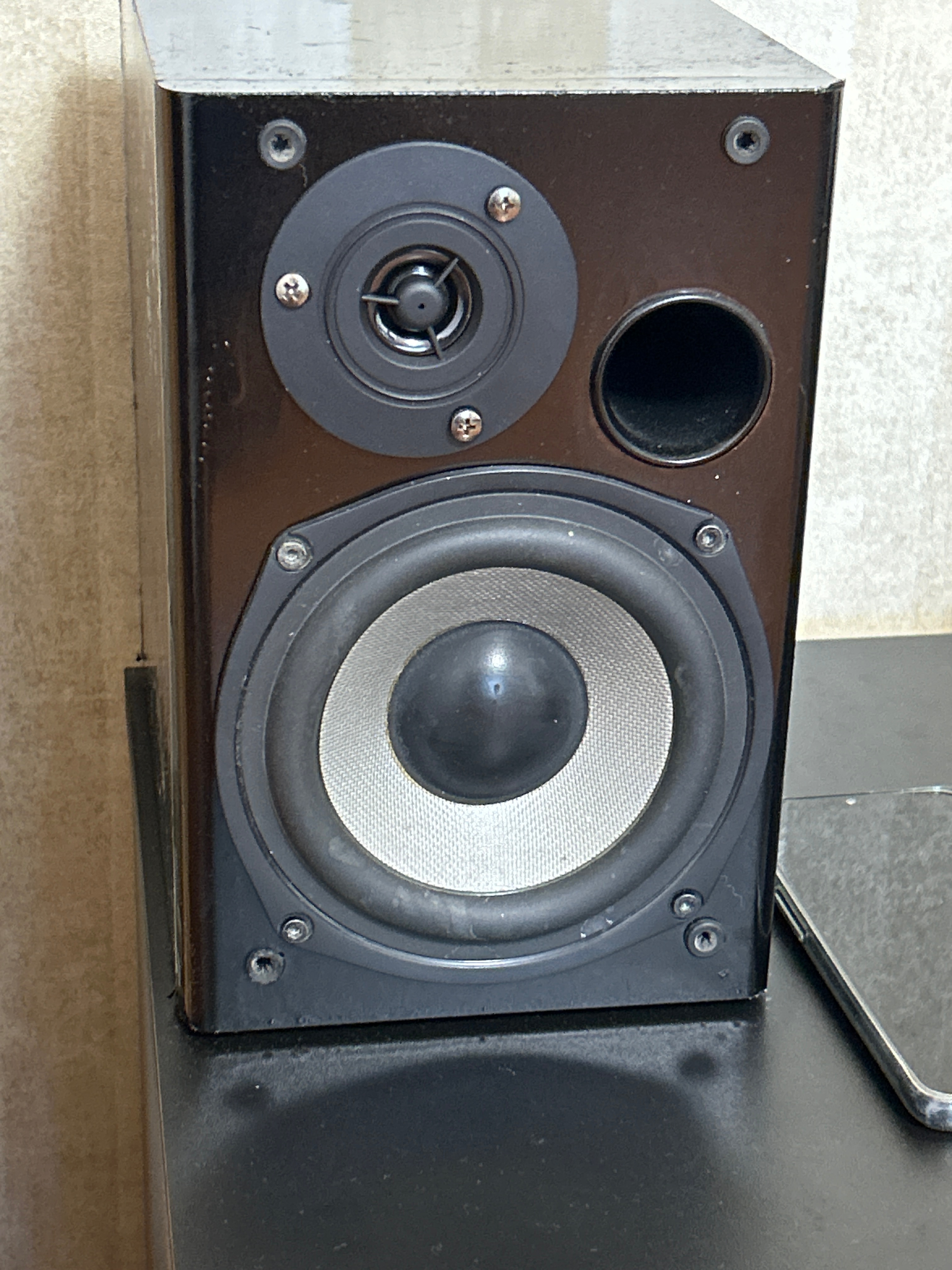 Tweeter 40w 8 Ohmi, 74mm, Negru