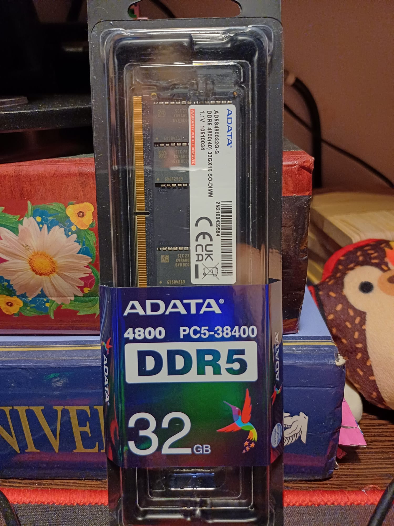 Memorie notebook ADATA, 32GB DDR5, 4800MHz, SO-DIMM, CL40 - eMAG.ro