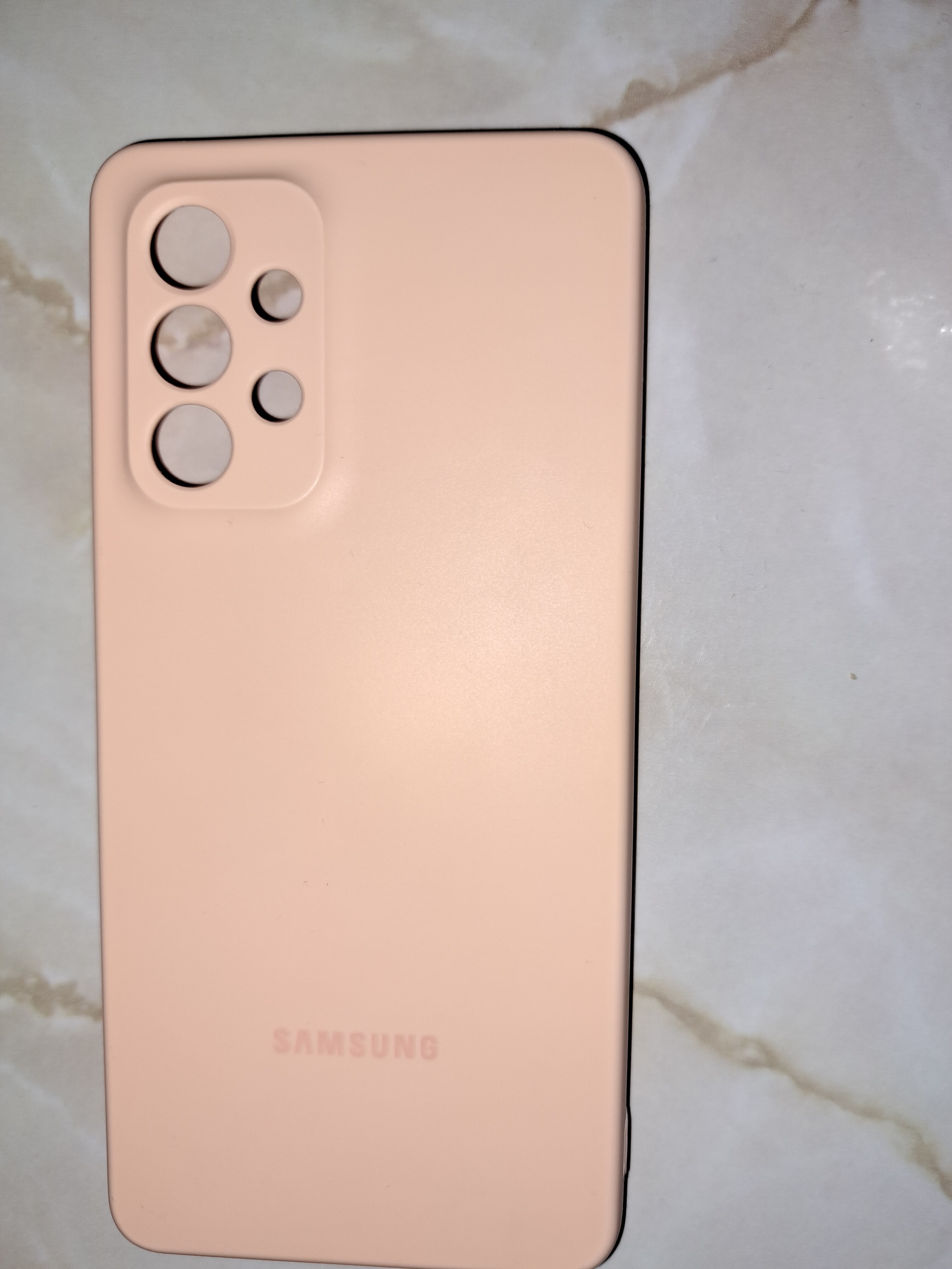 Husa silicon, compatibila Samsung Galaxy A53, 5G, slim, microfibra, roz deschis