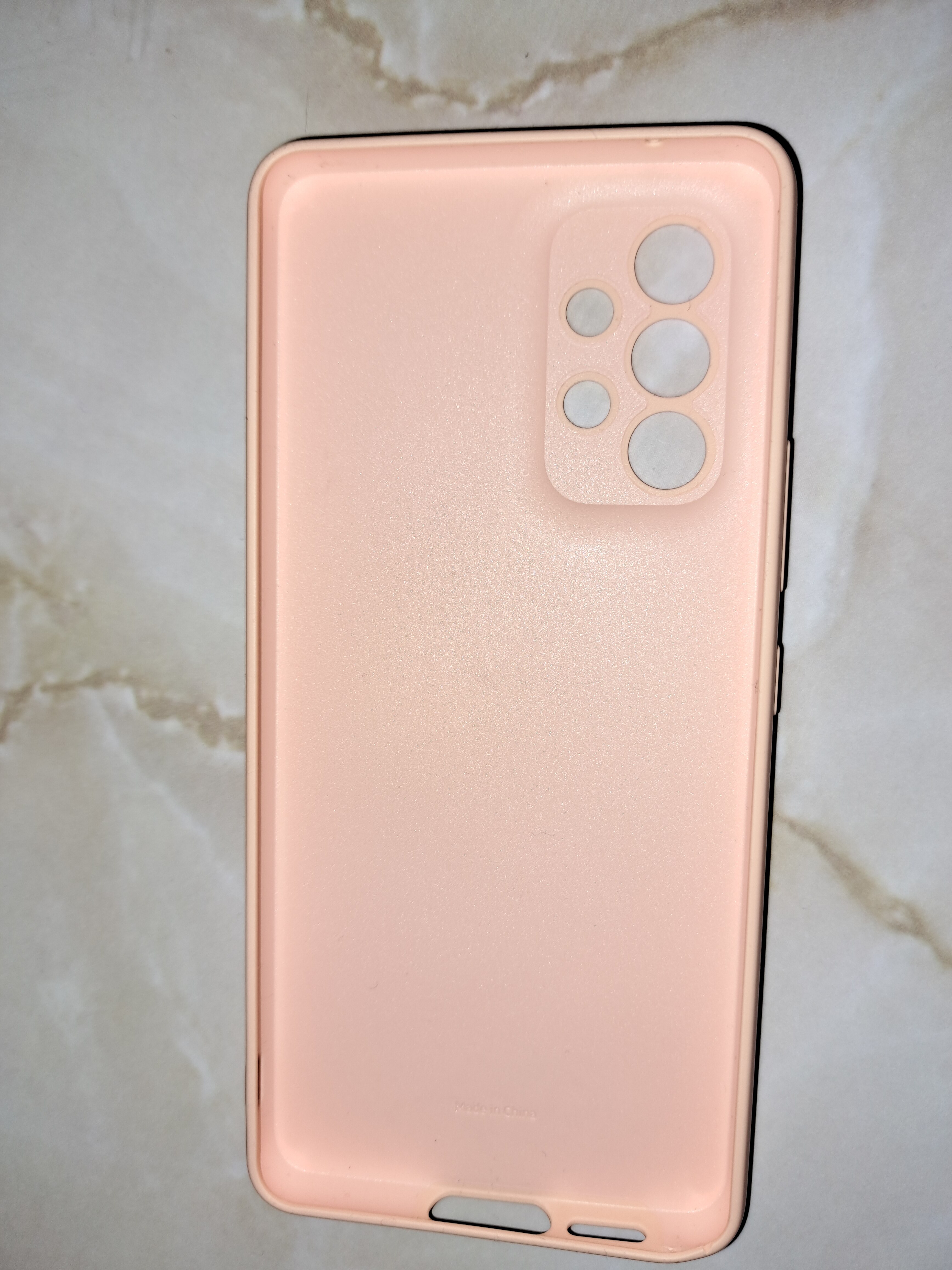 Husa silicon, compatibila Samsung Galaxy A53, 5G, slim, microfibra, roz deschis