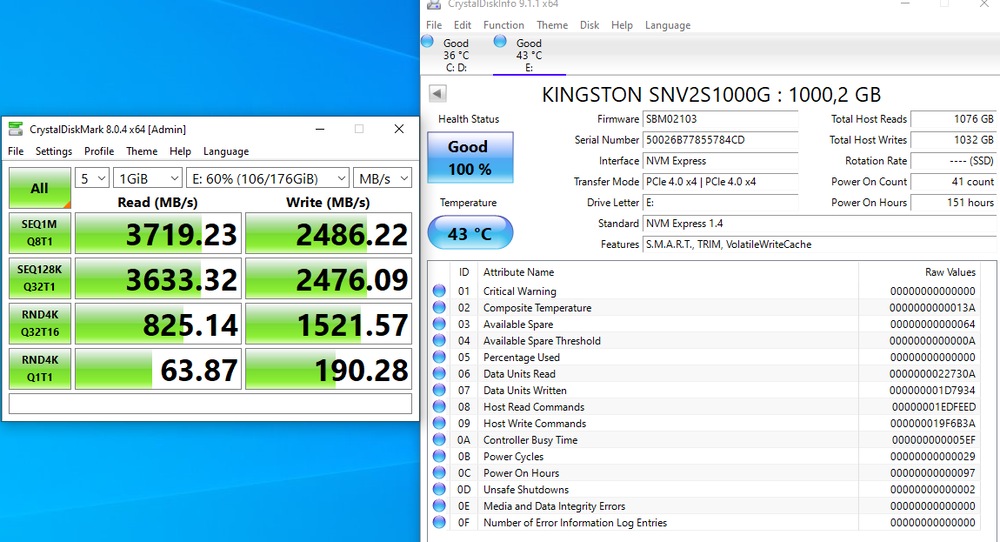 SSD Kingston SNVS 500GB padrão NV1 formato M.2 2280 NVMe ultra rápido –  Leitura/Gravação: 2100/1700 MB/seg - HookPcs