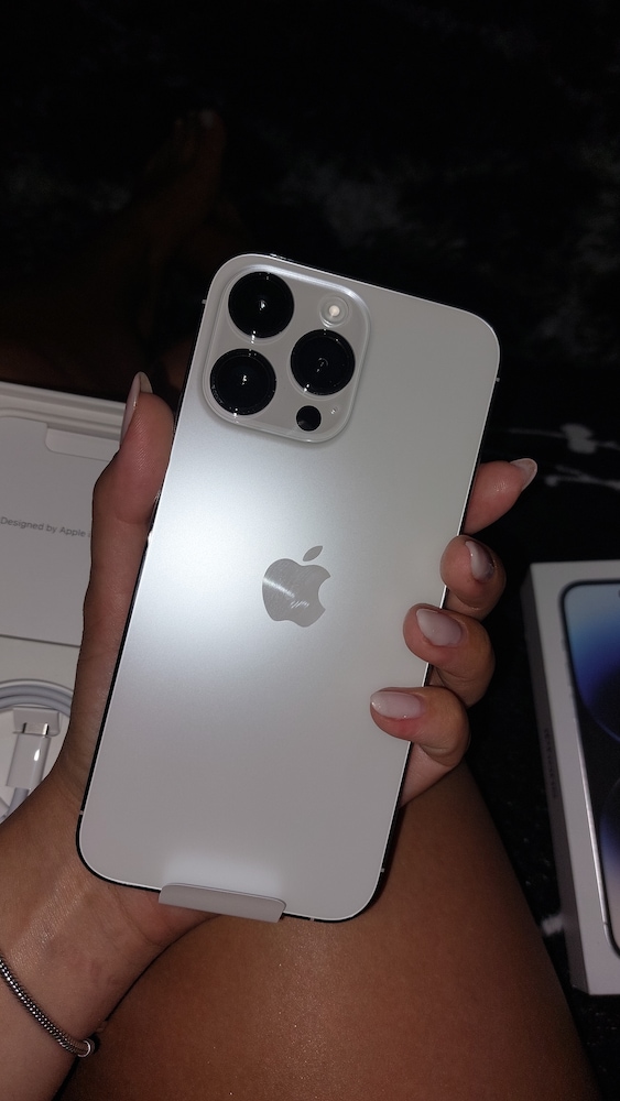 Telefon mobil Apple iPhone 14 Pro Max, 128GB, 5G, Silver - eMAG.ro