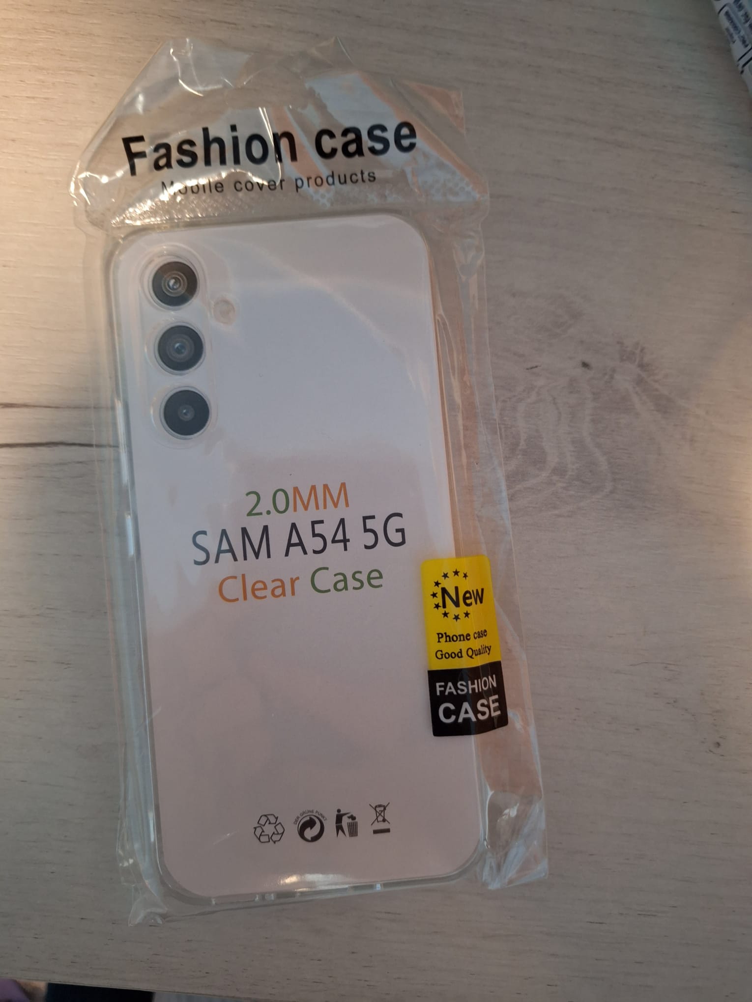 Husa Wozinsky Anti Shock pentru Samsung Galaxy A54 5G, transparent