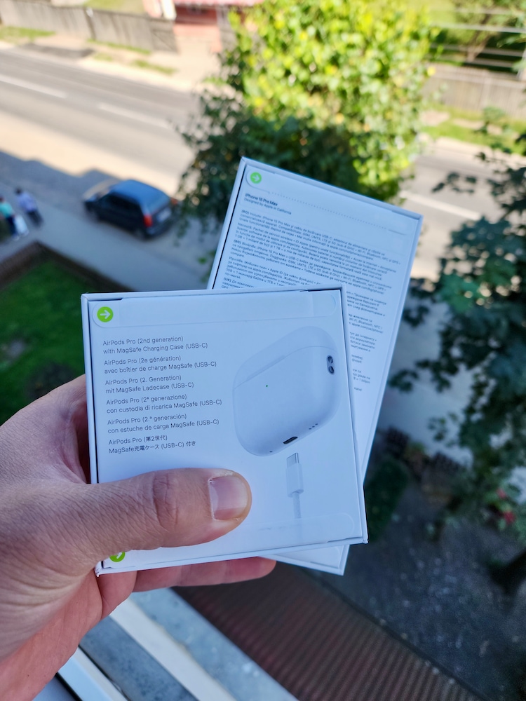 Casti Apple Airpods Pro (2nd Generation) Carcasa MagSafe (USB-C