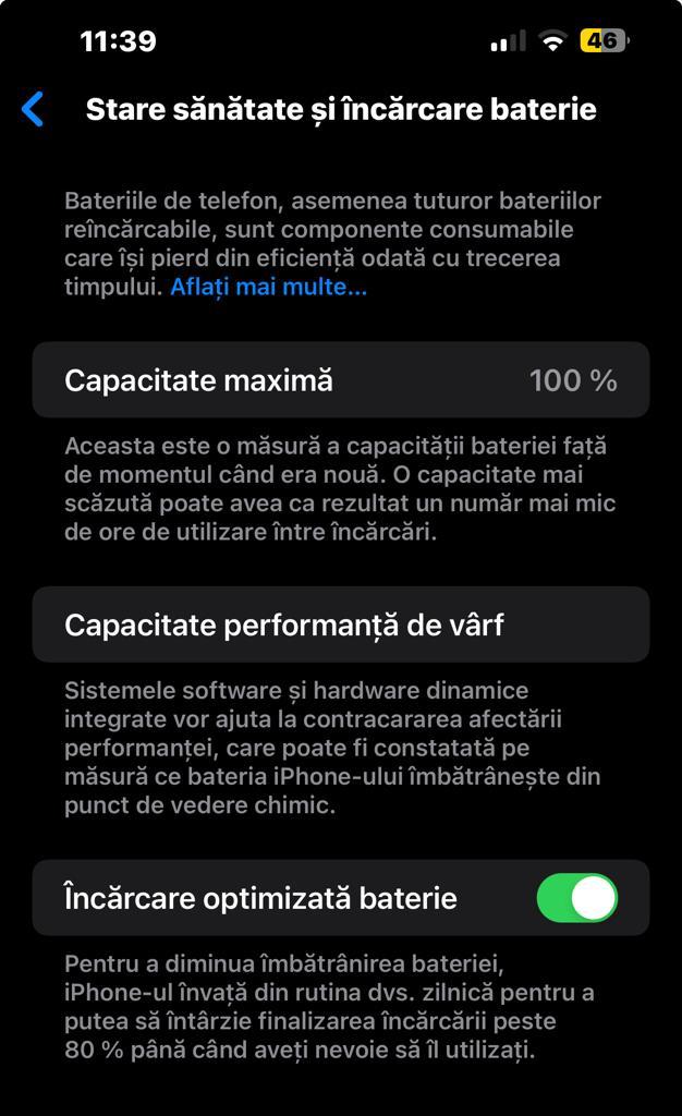 Telefon mobil Apple iPhone 13 Pro, 1TB, 5G, Gold