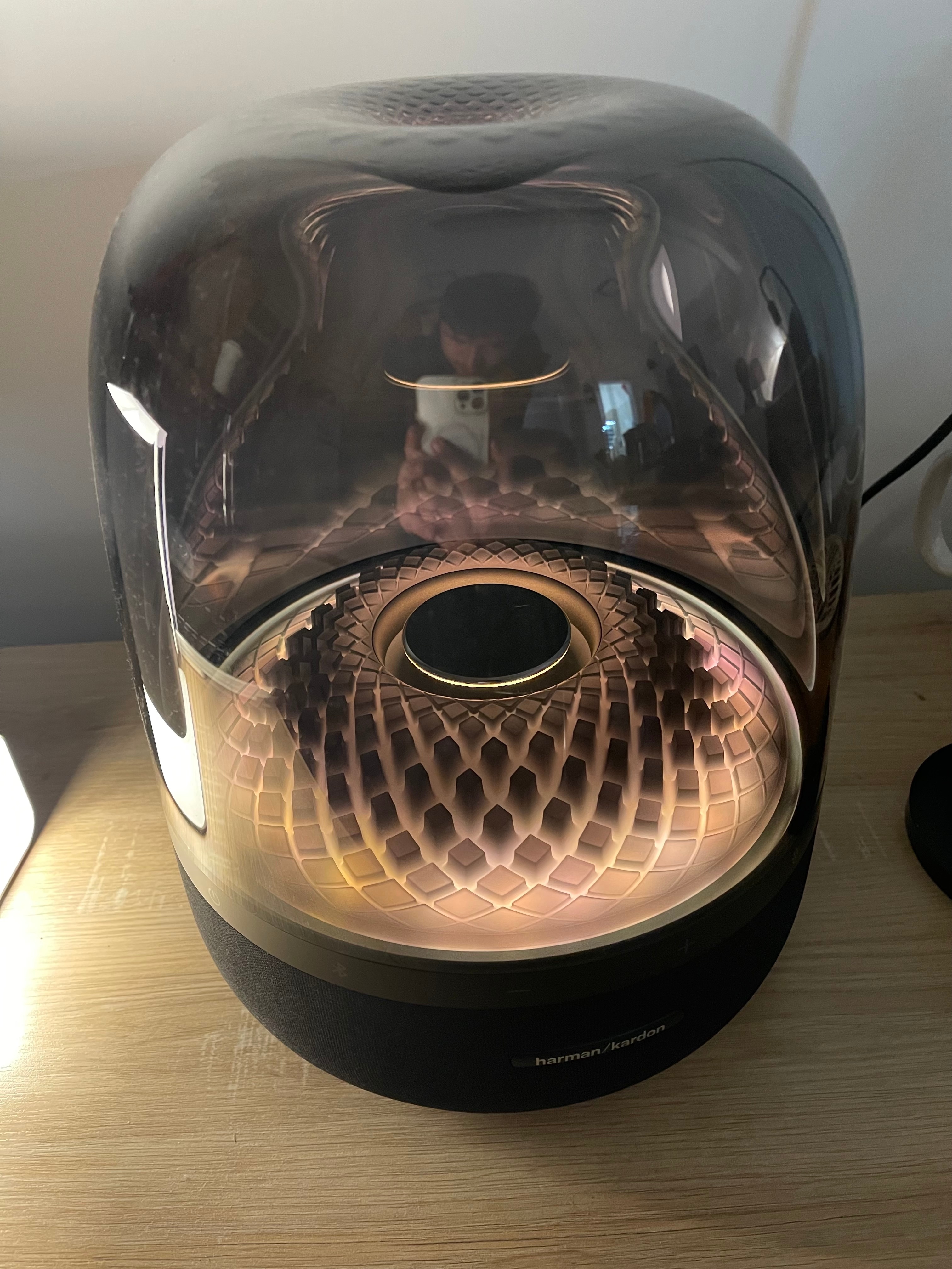 Sistem audio Harman Kardon Aura Studio 4, Bluetooth, 130 W, Negru