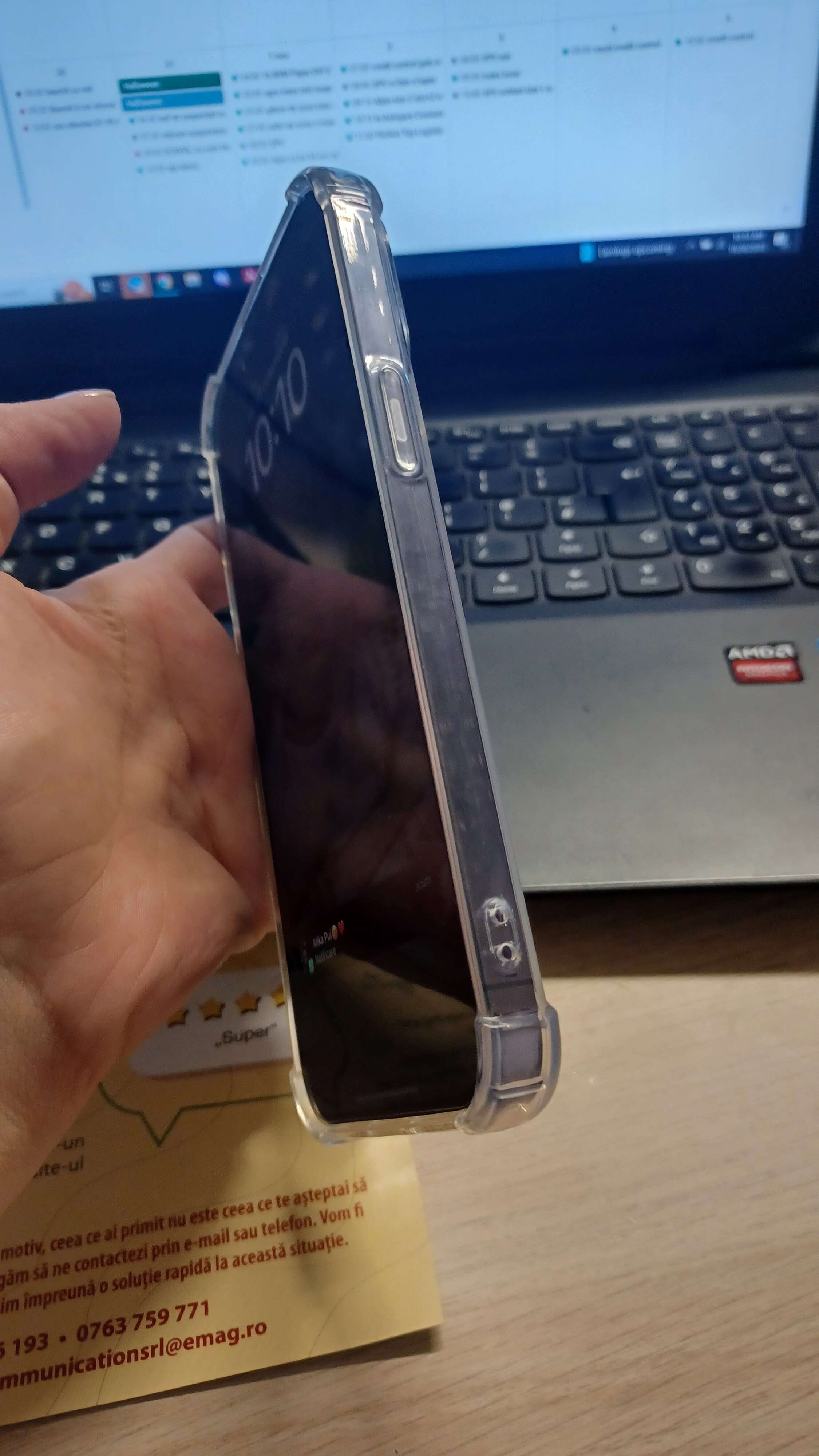 Husa protectie pentru Apple iPhone 14 Pro Max, Flippy, TPU, Antisoc, Protectie colturi, Rezistenta la impact, 1.5 mm, Transparenta