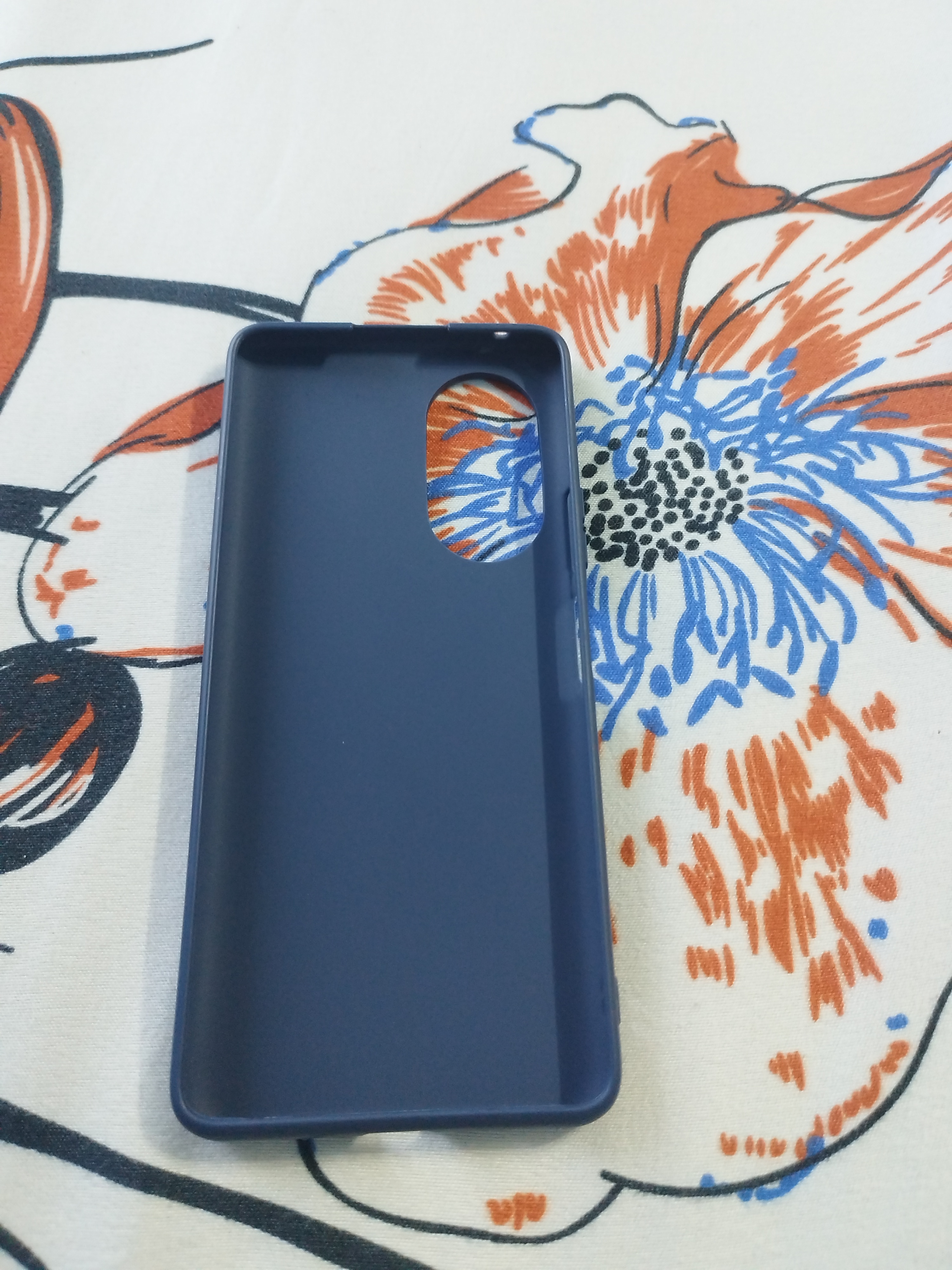 Husa Matte TPU pentru Huawei NOVA 9 SE, Flippy, Silicon Slim, Protectie Antisoc, Navy Blue