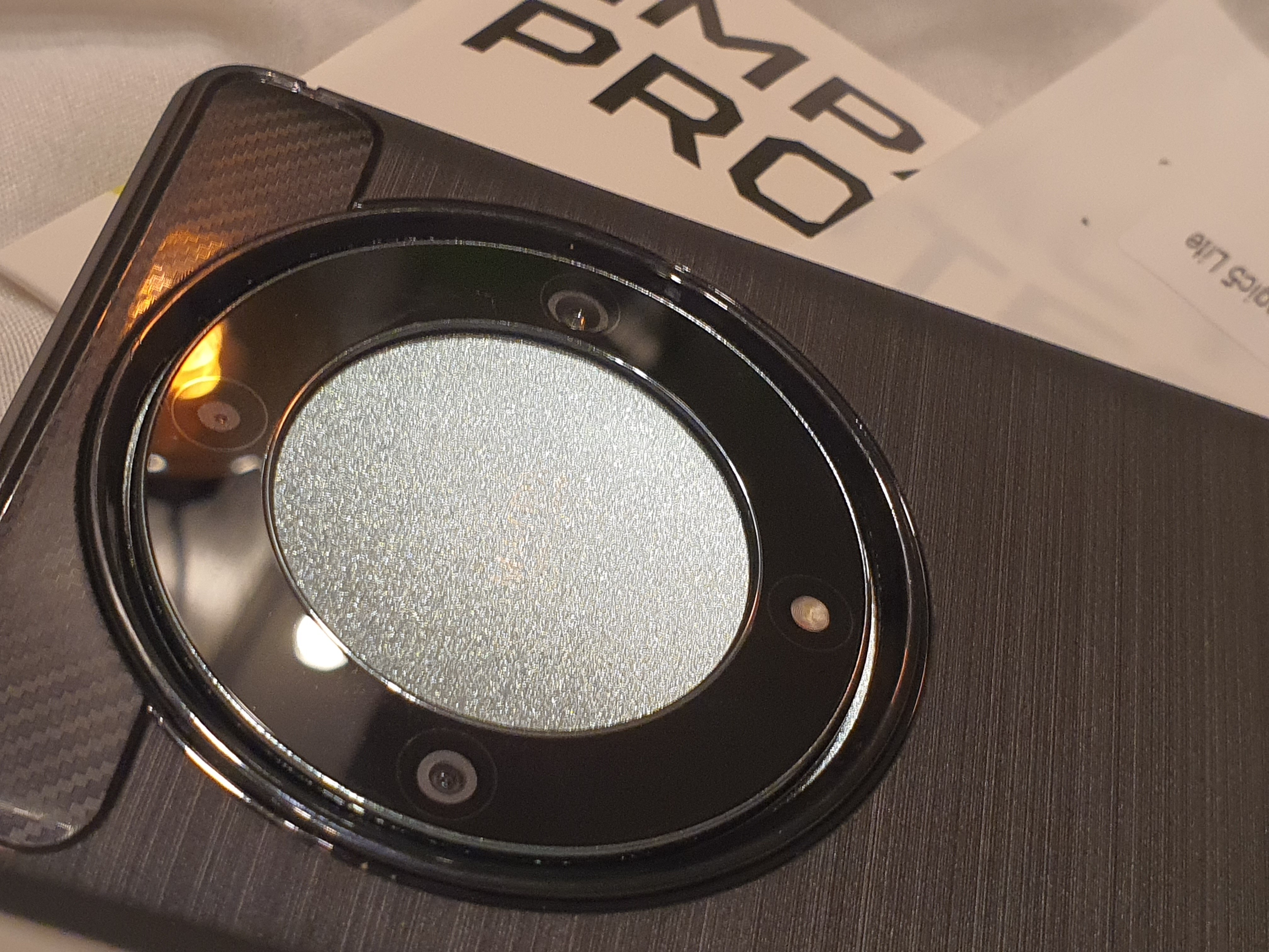 Husa pentru Honor Magic 8 Lite Carbon Silicone - negru mat