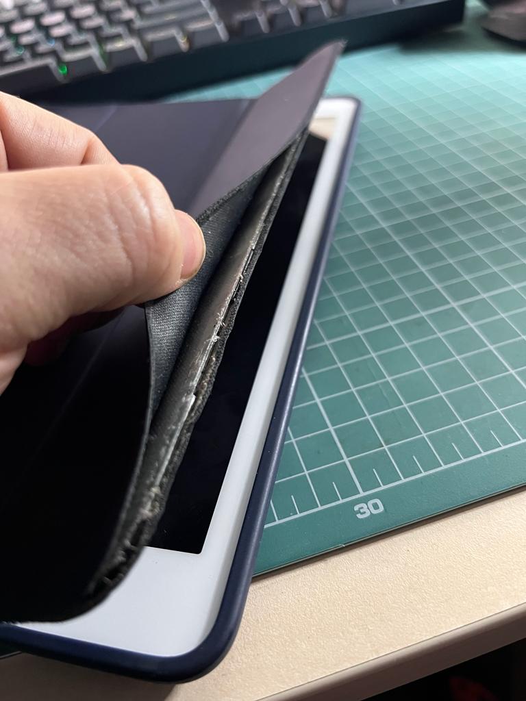 Husa Tech-Protect Smartcase Pen compatibila cu iPad 10.2 inch (2019/2020/2021) Navy Blue