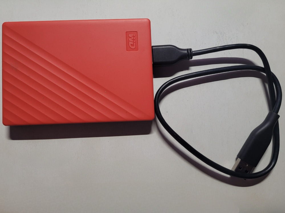 HDD extern WD My Passport 2TB, 2.5