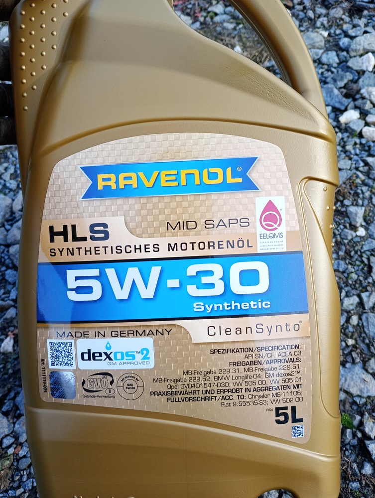 Motoröl RAVENOL HLS 5W30 5L