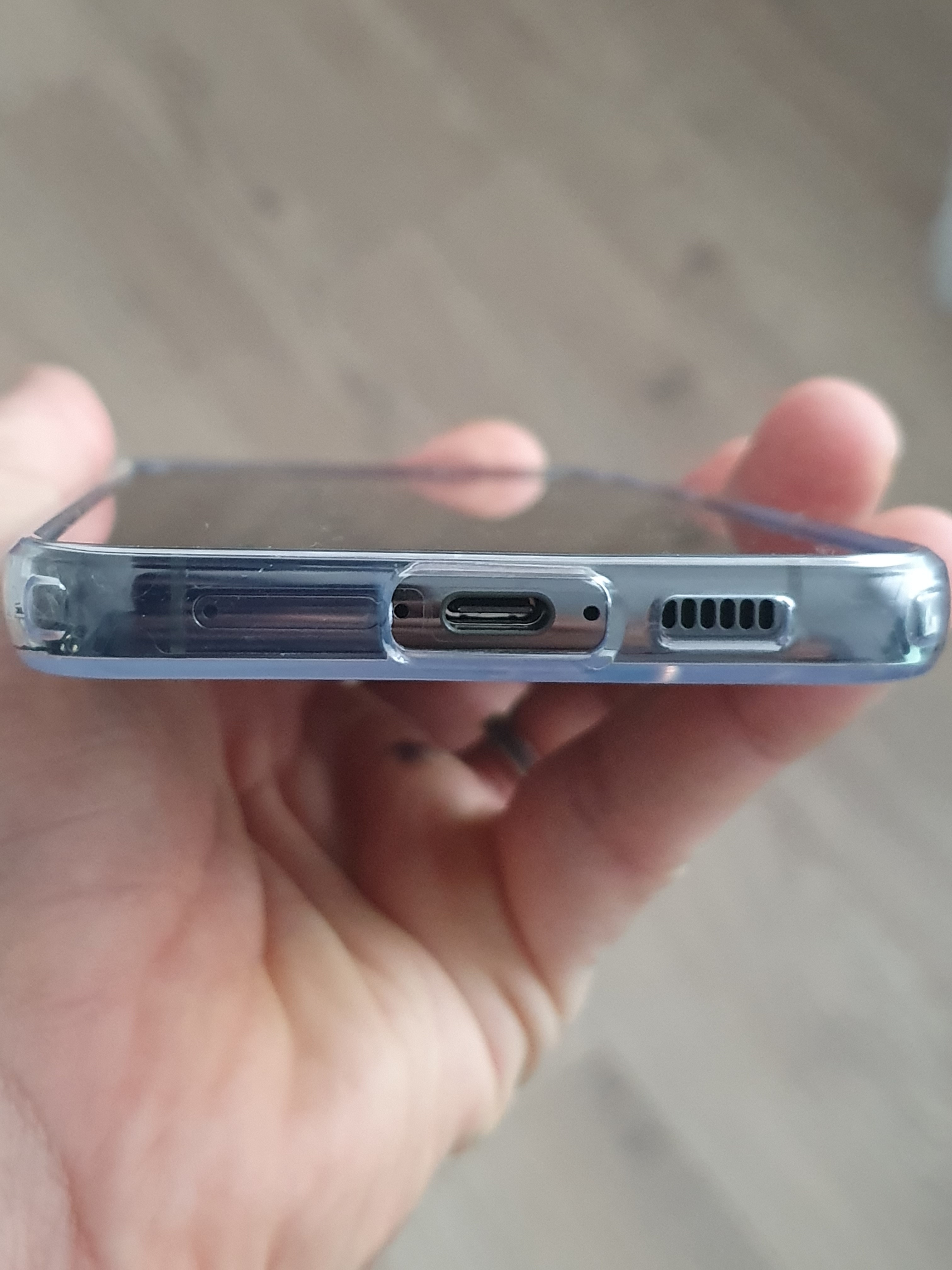 Husa Spigen Cristal Lichid1 pentru Samsung Galaxy S23+ Plus Transparent