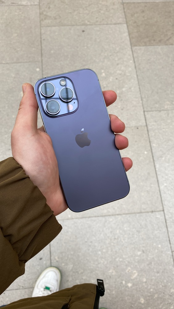 Telefon mobil Apple iPhone 14 Pro, 256GB, 5G, Deep Purple - eMAG.ro