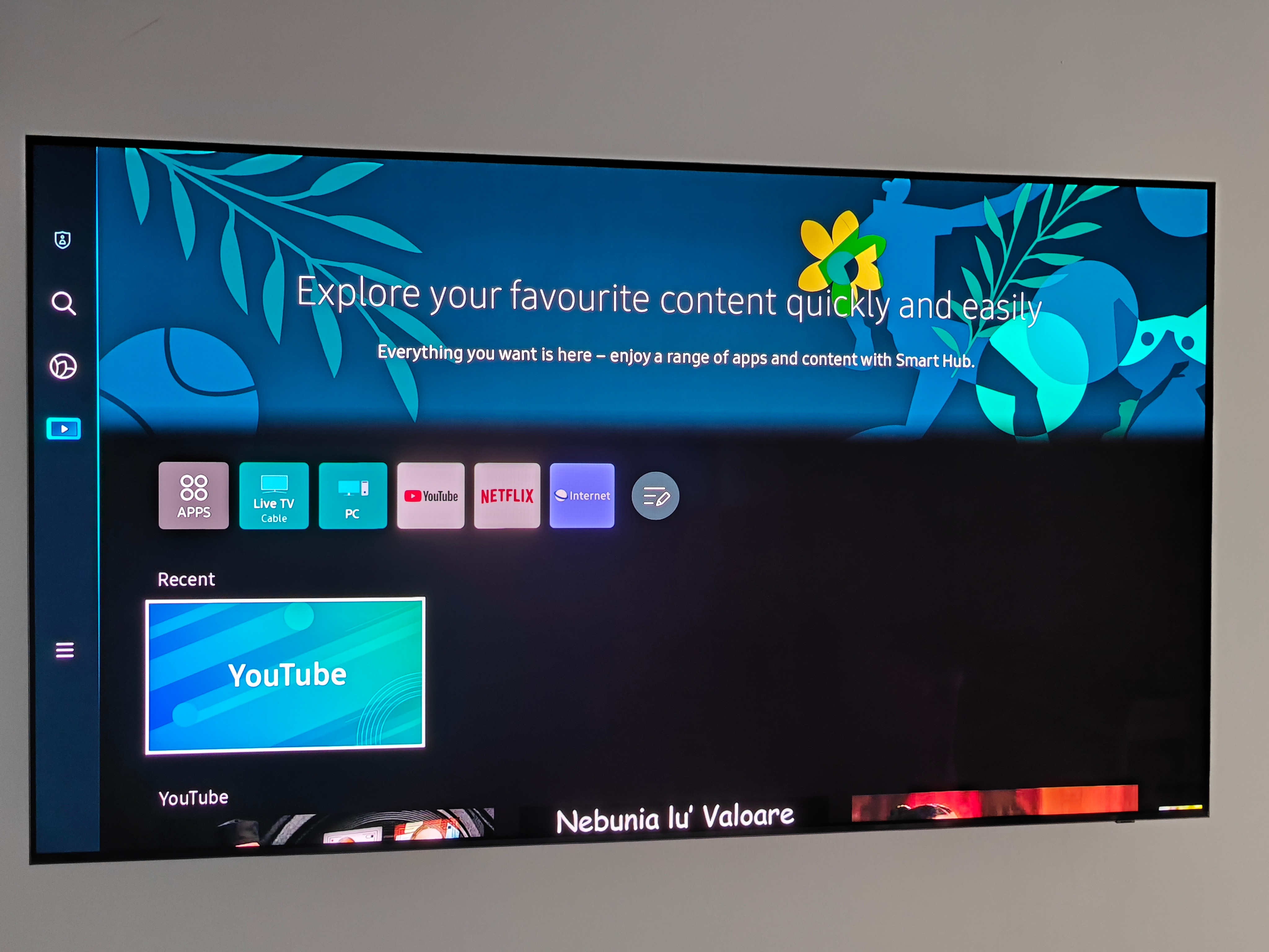 Televizor Samsung OLED 55S95B, 138 cm, Smart, 4K Ultra HD, 100Hz, Clasa G