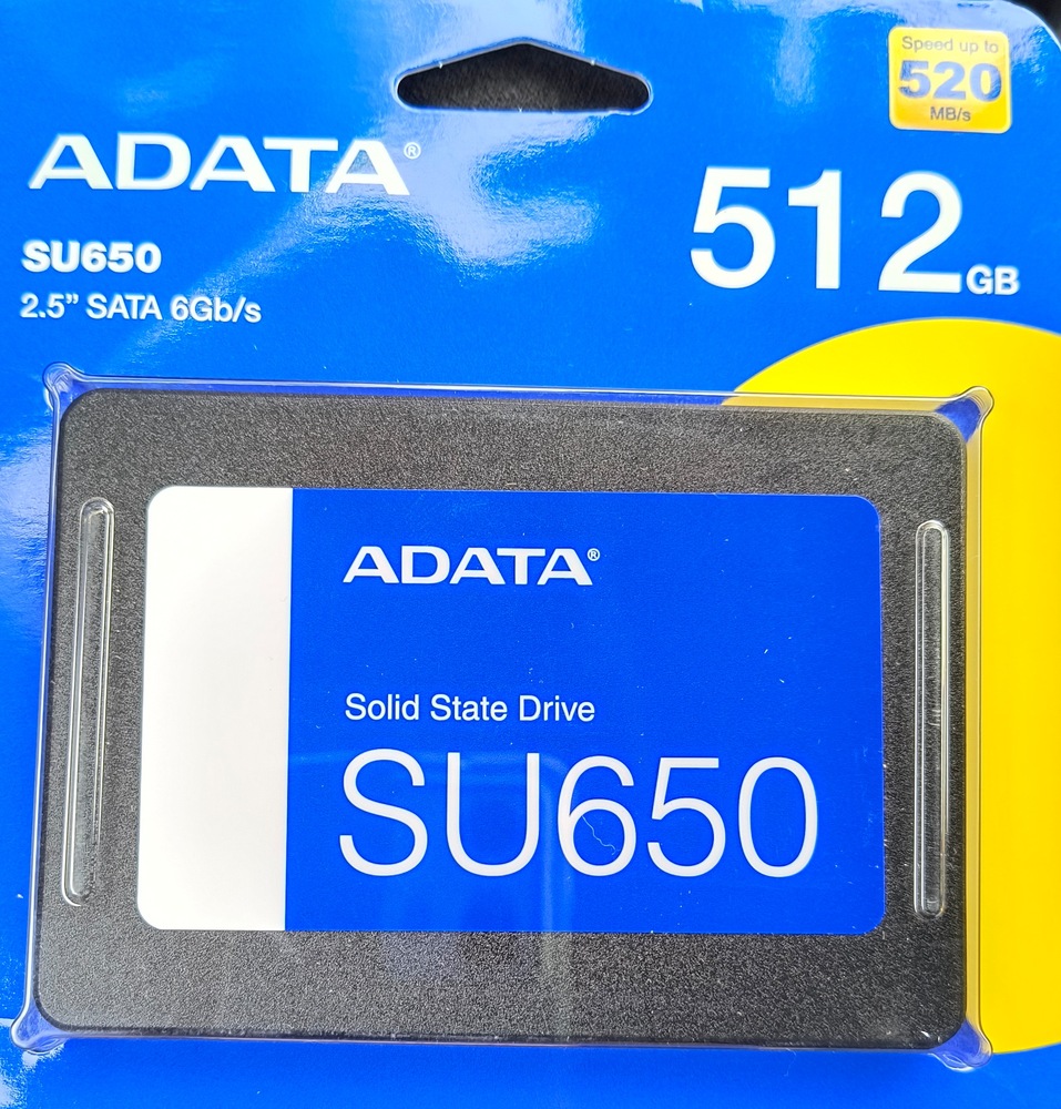 Solid State Drive (SSD) ADATA SU650, 512GB, 2.5