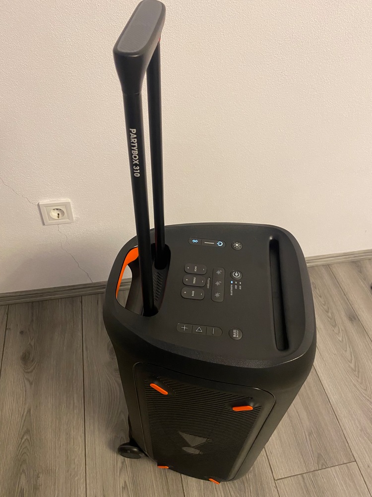 Sistem audio portabil JBL Partybox 310, Bluetooth, USB, IPX4, Pro